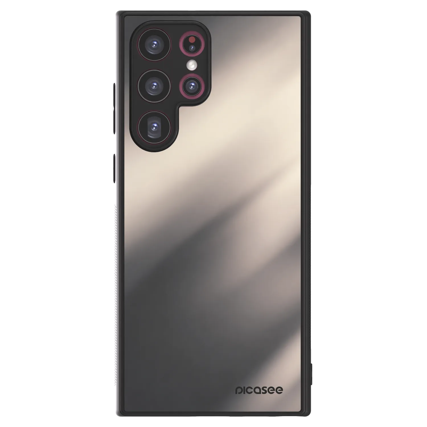 Picasee ULTIMATE CASE PowerShare für Samsung Galaxy S22 Ultra 5G - Smoky Beige