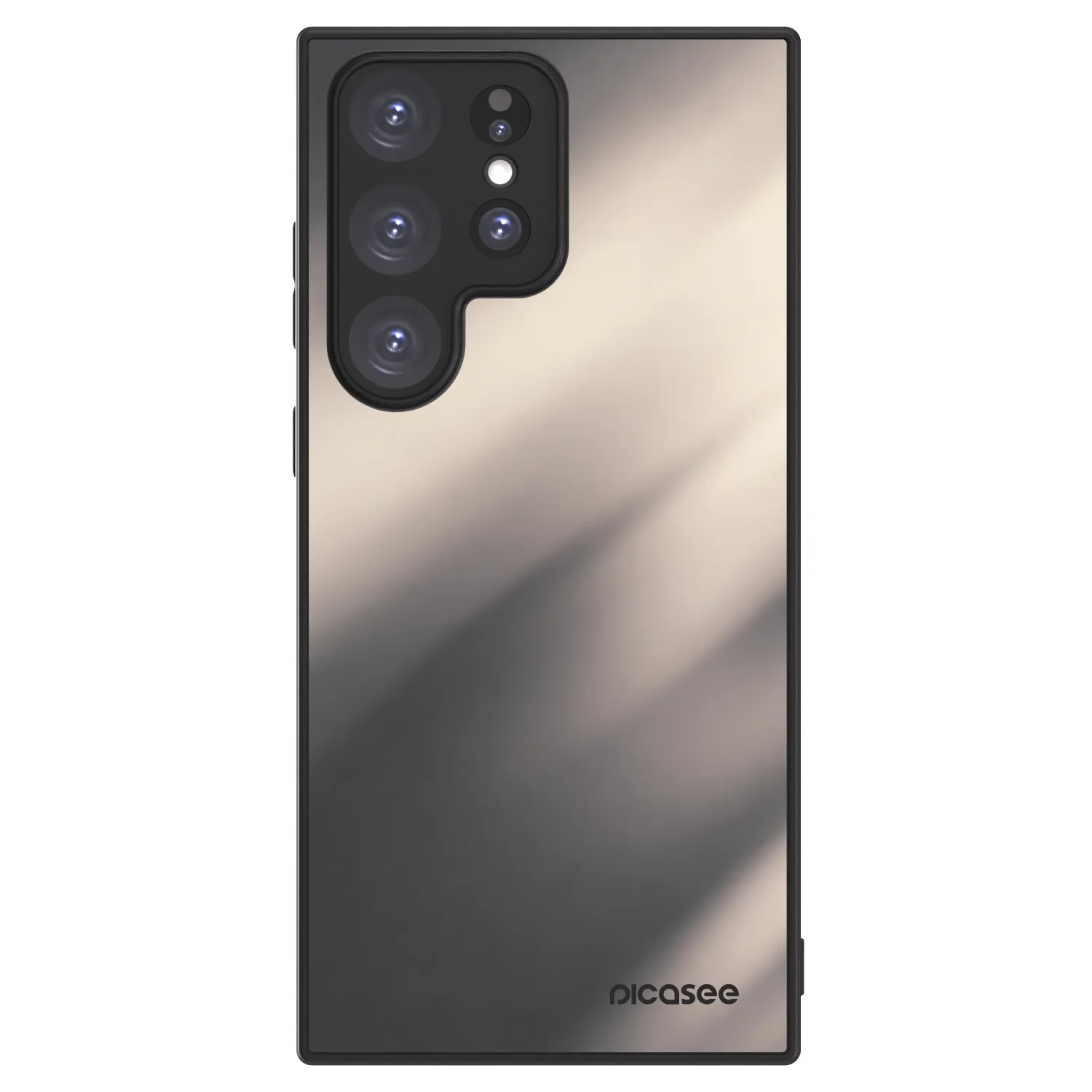 Picasee ULTIMATE CASE PowerShare für Samsung Galaxy S23 Ultra 5G - Smoky Beige