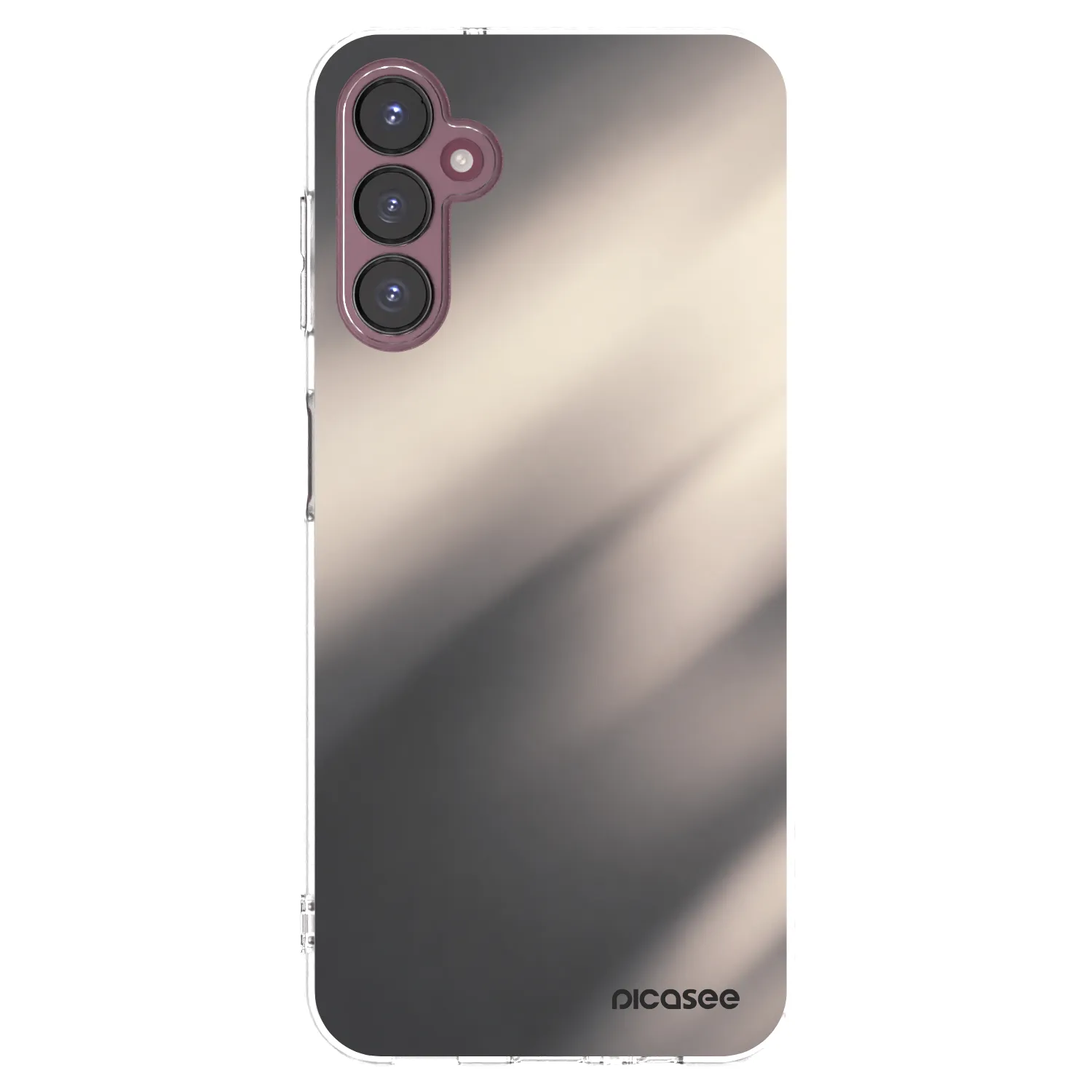 Picasee Samsung Galaxy A05s A057G Hülle - Transparentes Silikon - Smoky Beige