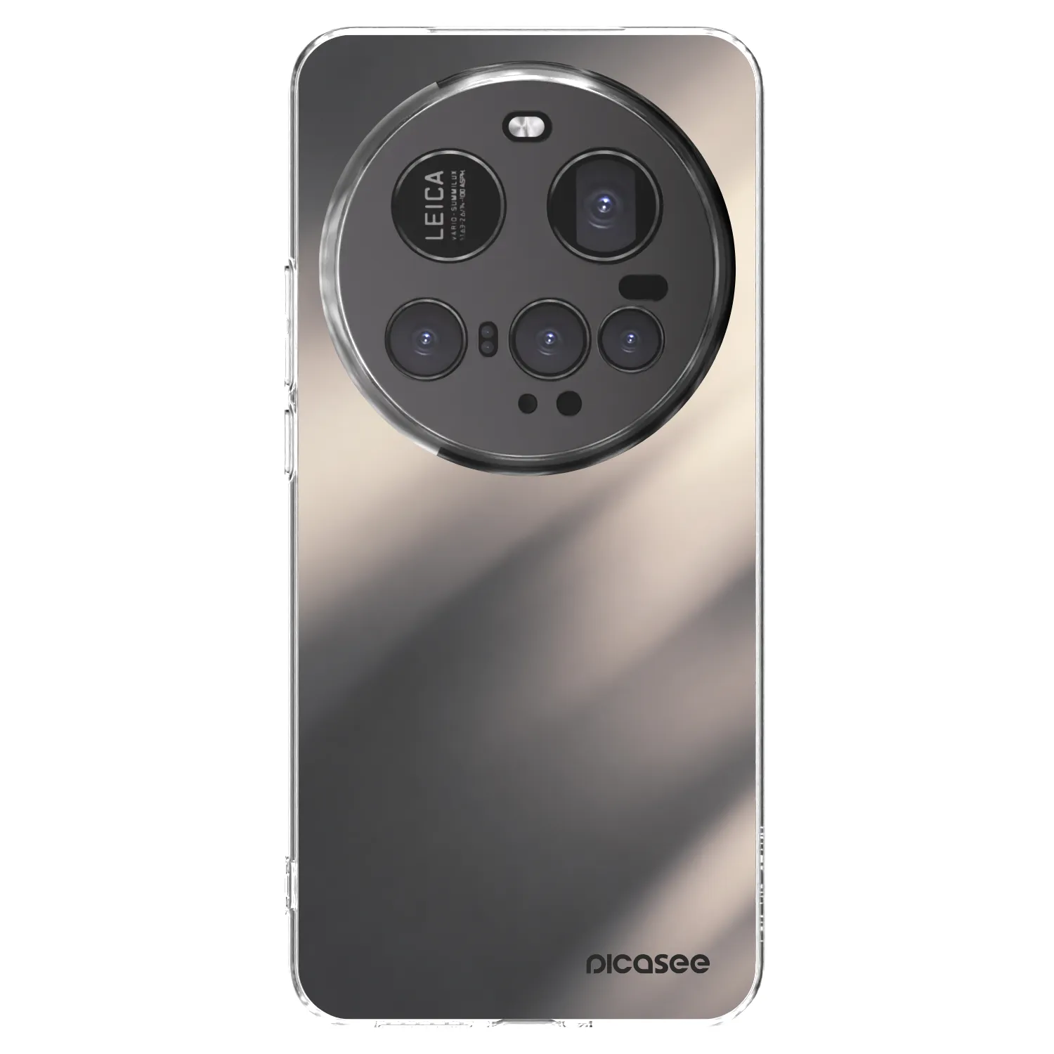 Picasee Xiaomi 15 Ultra Hülle - Transparentes Silikon - Smoky Beige