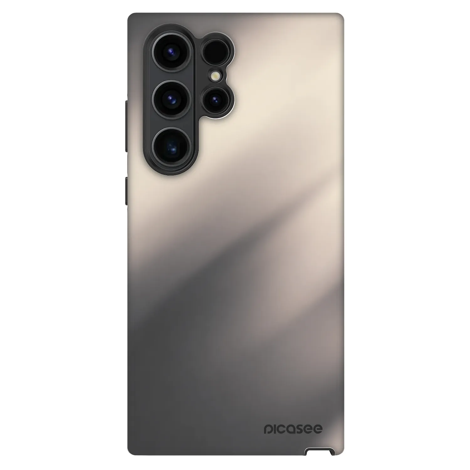 Picasee Fashion Case für Samsung Galaxy S23 Ultra 5G - Smoky Beige