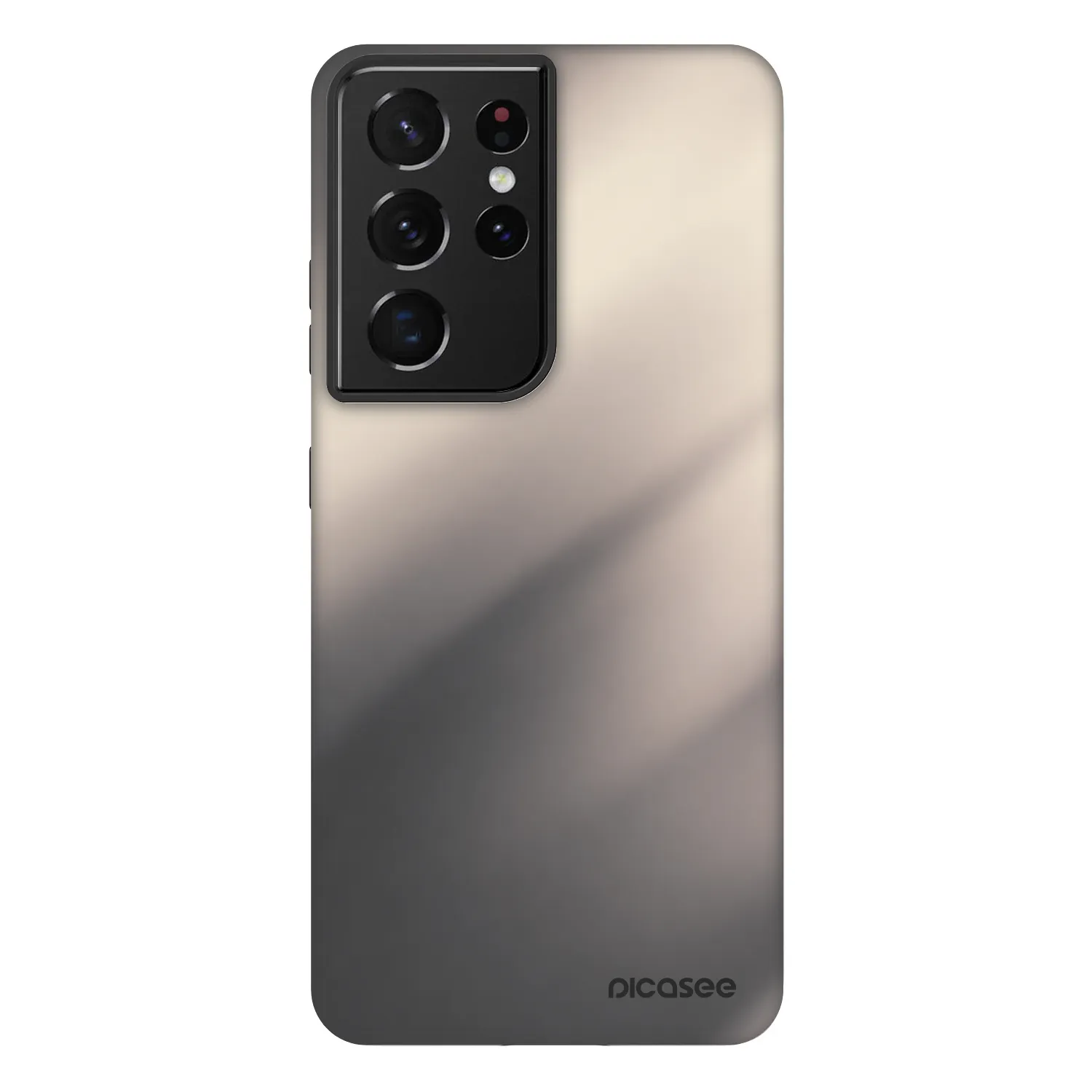 Picasee Fashion Case für Samsung Galaxy S21 Ultra 5G G998B - Smoky Beige