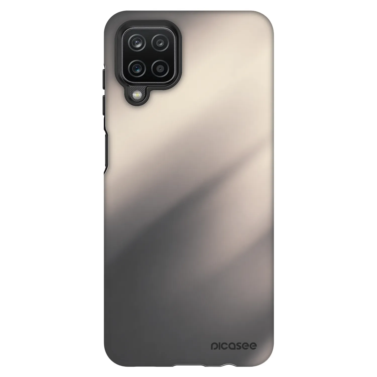 Picasee Fashion Case für Samsung Galaxy A12 A125F - Smoky Beige