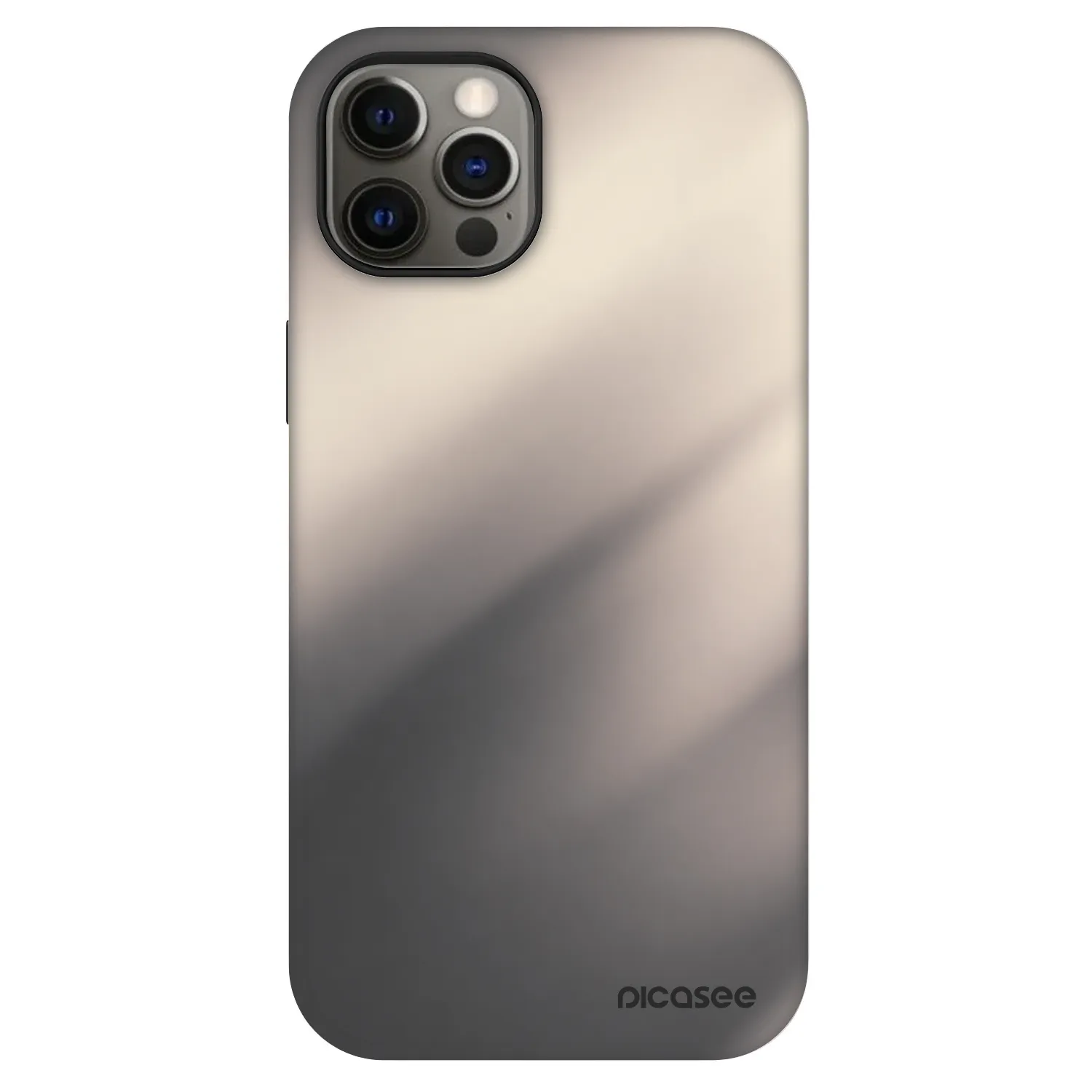 Picasee Fashion Case MagSafe für Apple iPhone 12 - Smoky Beige