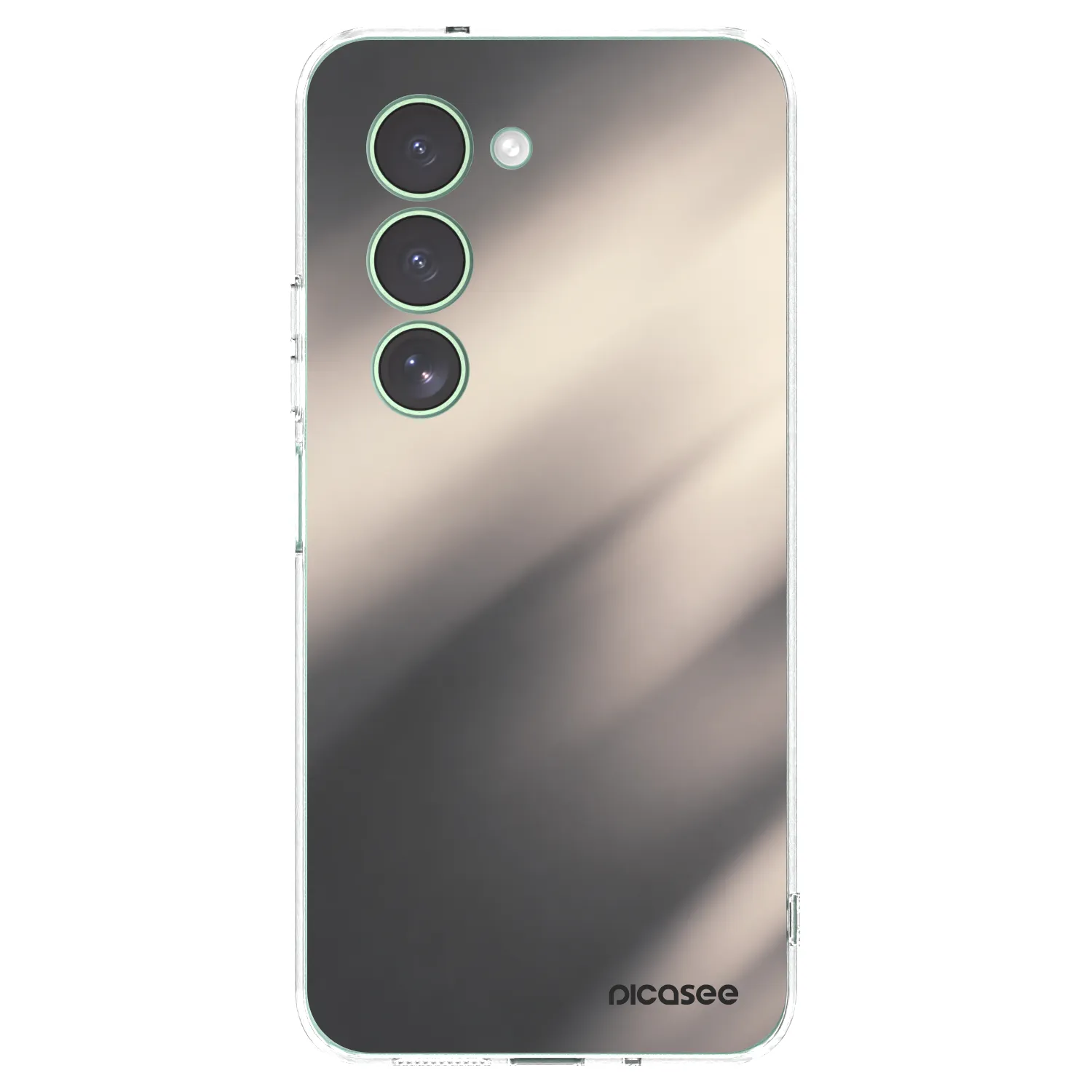 Picasee Xiaomi Redmi 15 5G Hülle - Transparentes Silikon - Smoky Beige