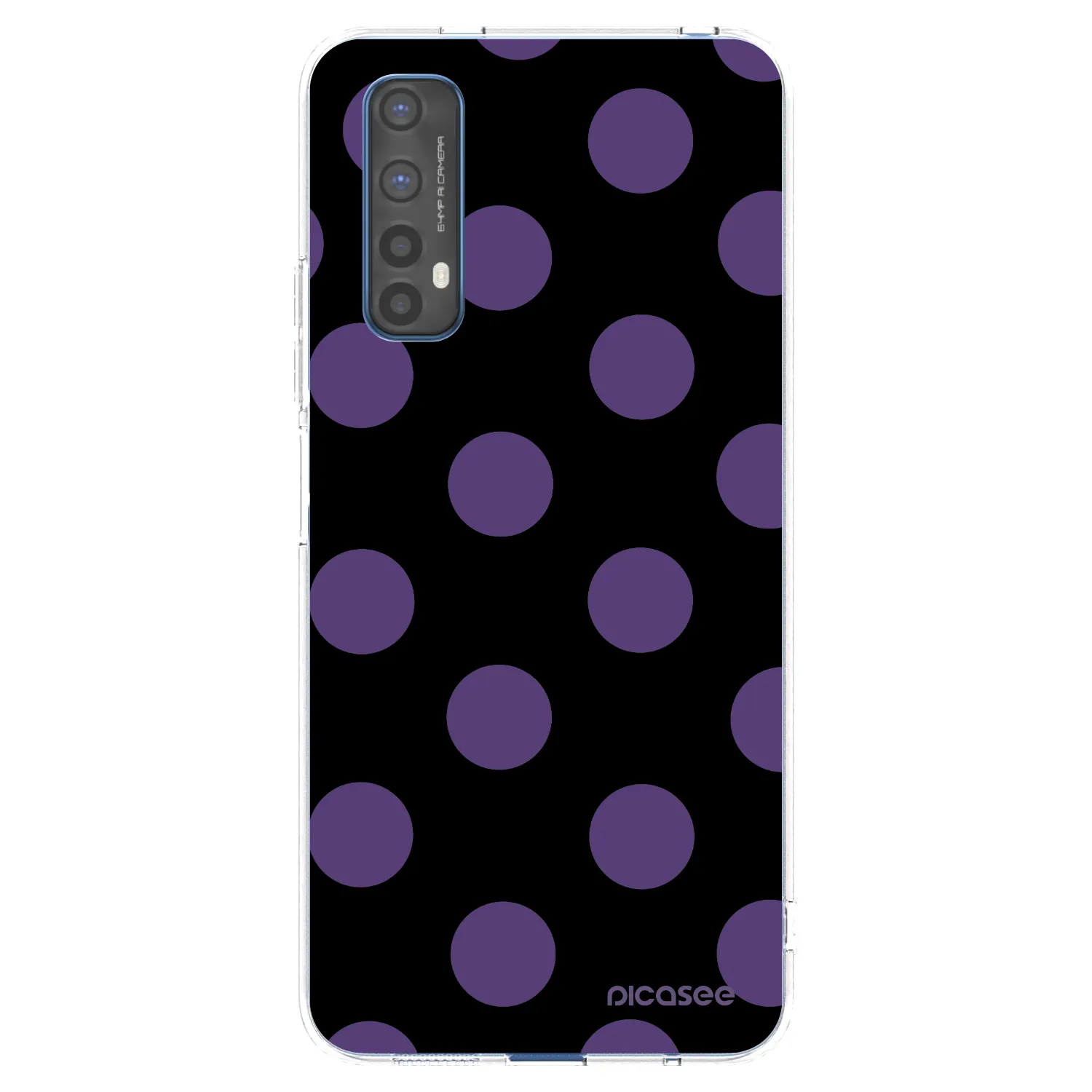 Picasee Realme 7 Hülle - Transparentes Silikon - Big flickers