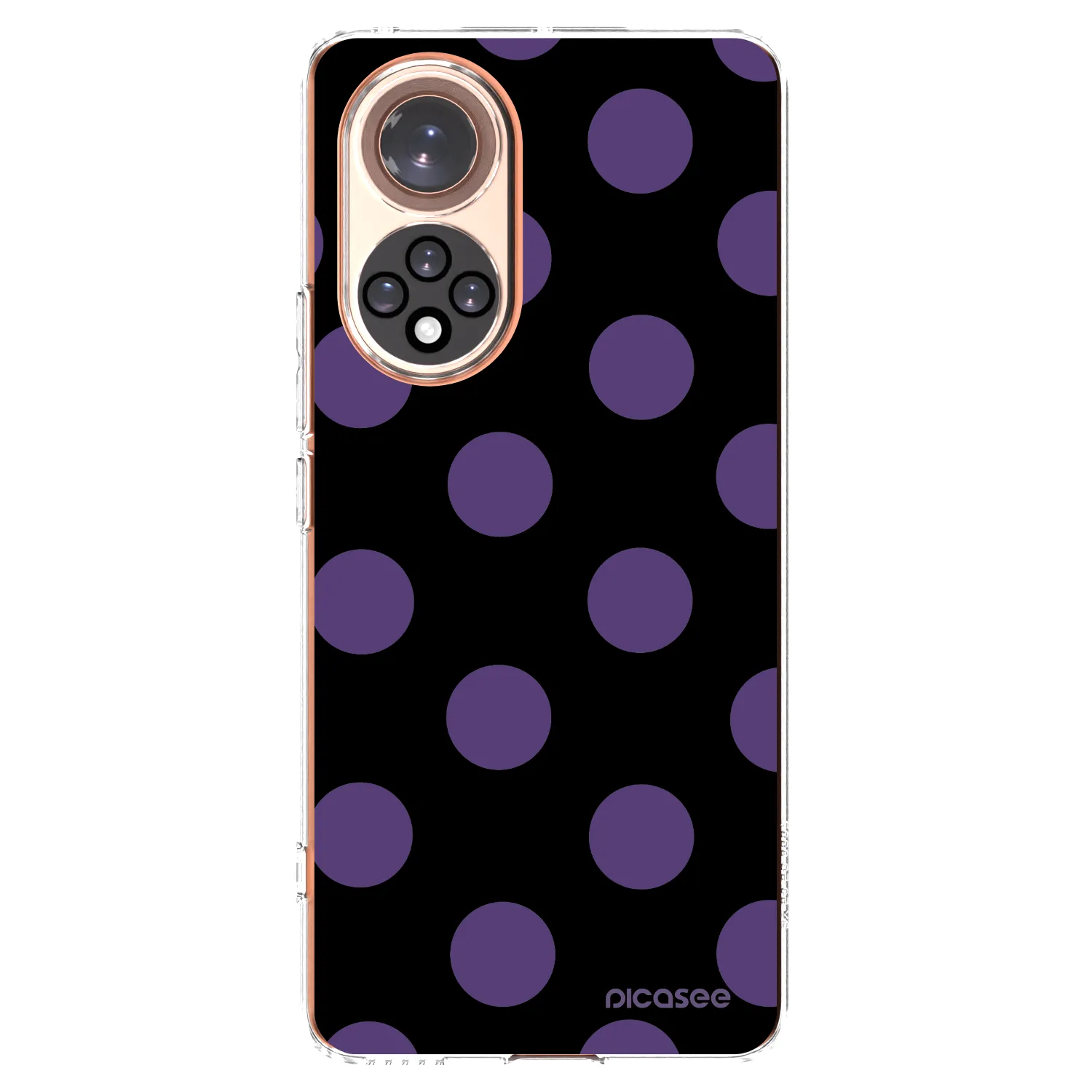 Picasee Honor 50 5G Hülle - Transparentes Silikon - Big flickers