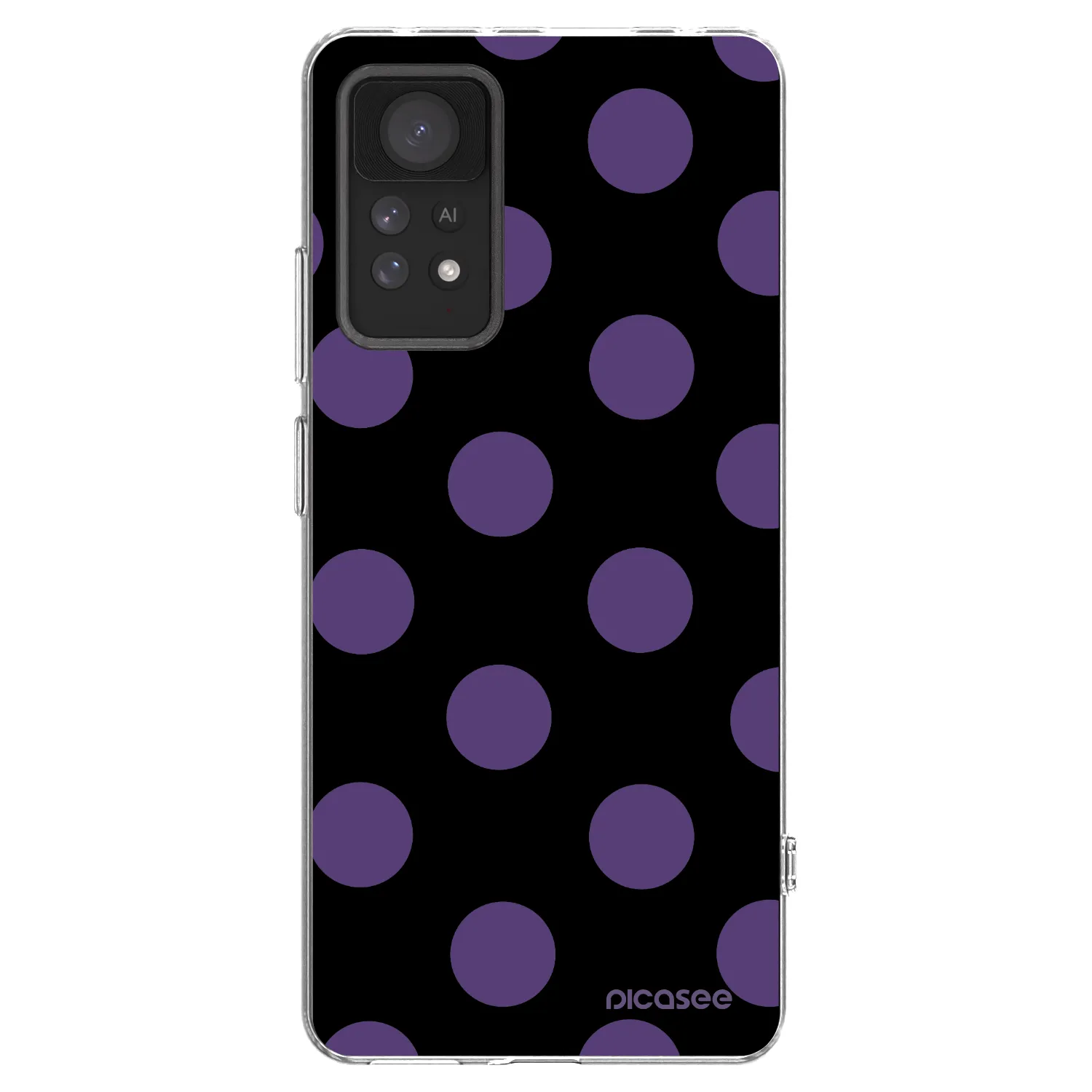 Picasee Xiaomi Redmi Note 11 Pro 5G Hülle - Transparentes Silikon - Big flickers