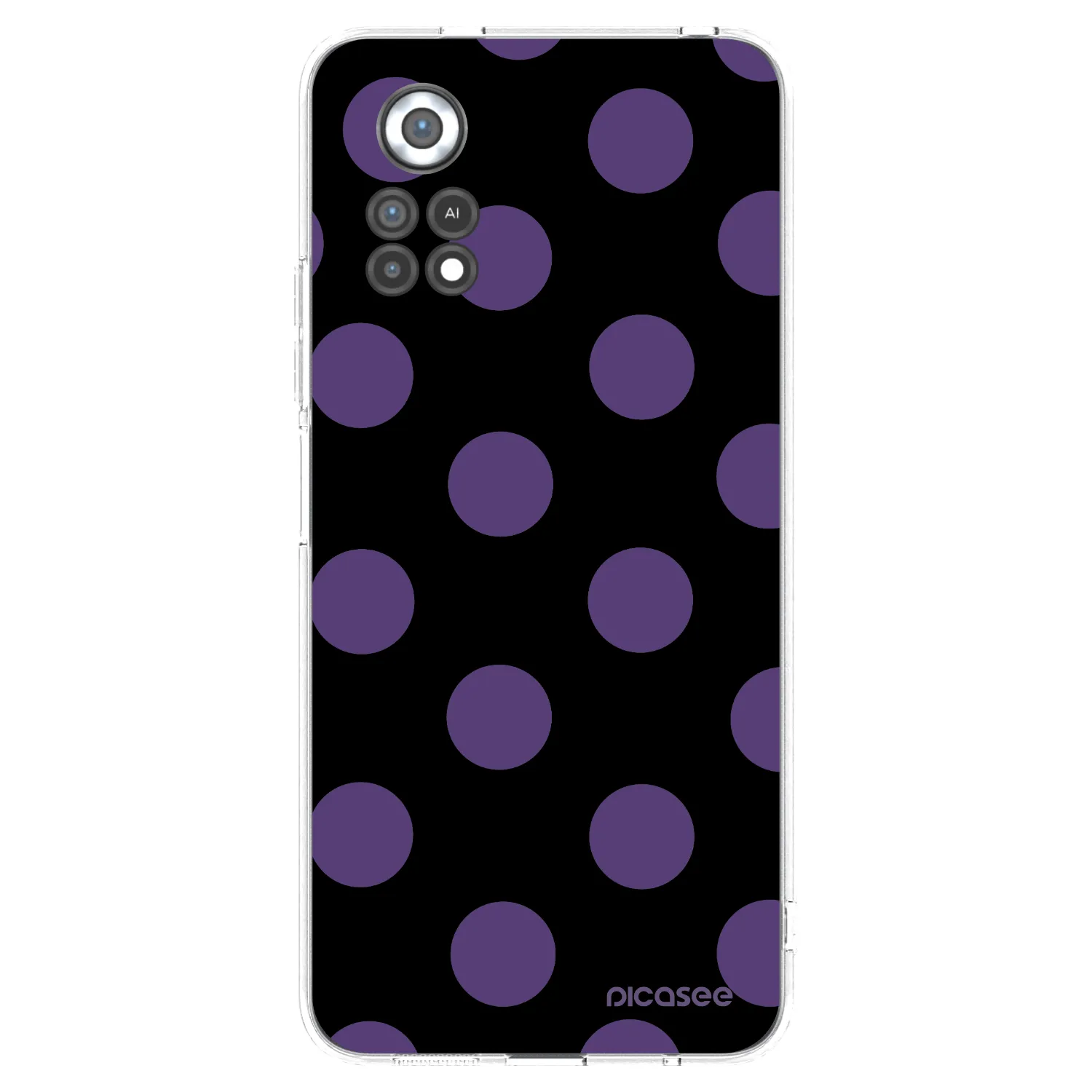 Picasee Xiaomi Poco X4 Pro 5G Hülle - Transparentes Silikon - Big flickers