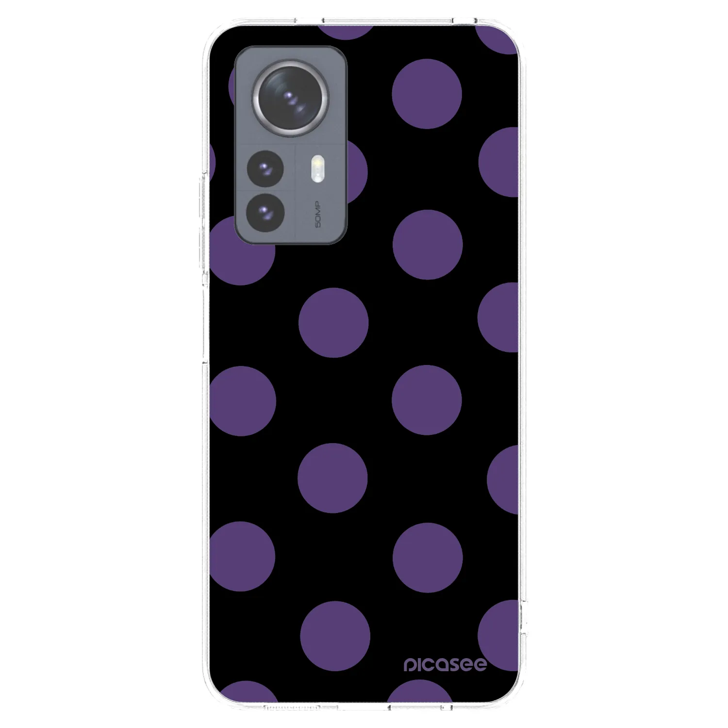 Picasee Xiaomi 12 Pro Hülle - Transparentes Silikon - Big flickers
