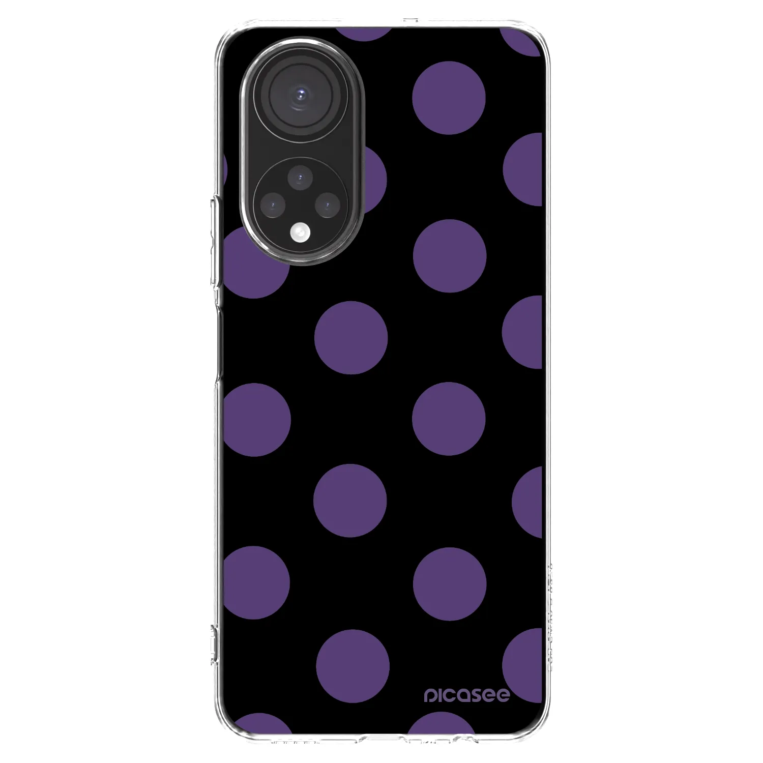 Picasee Honor X7 Hülle - Transparentes Silikon - Big flickers