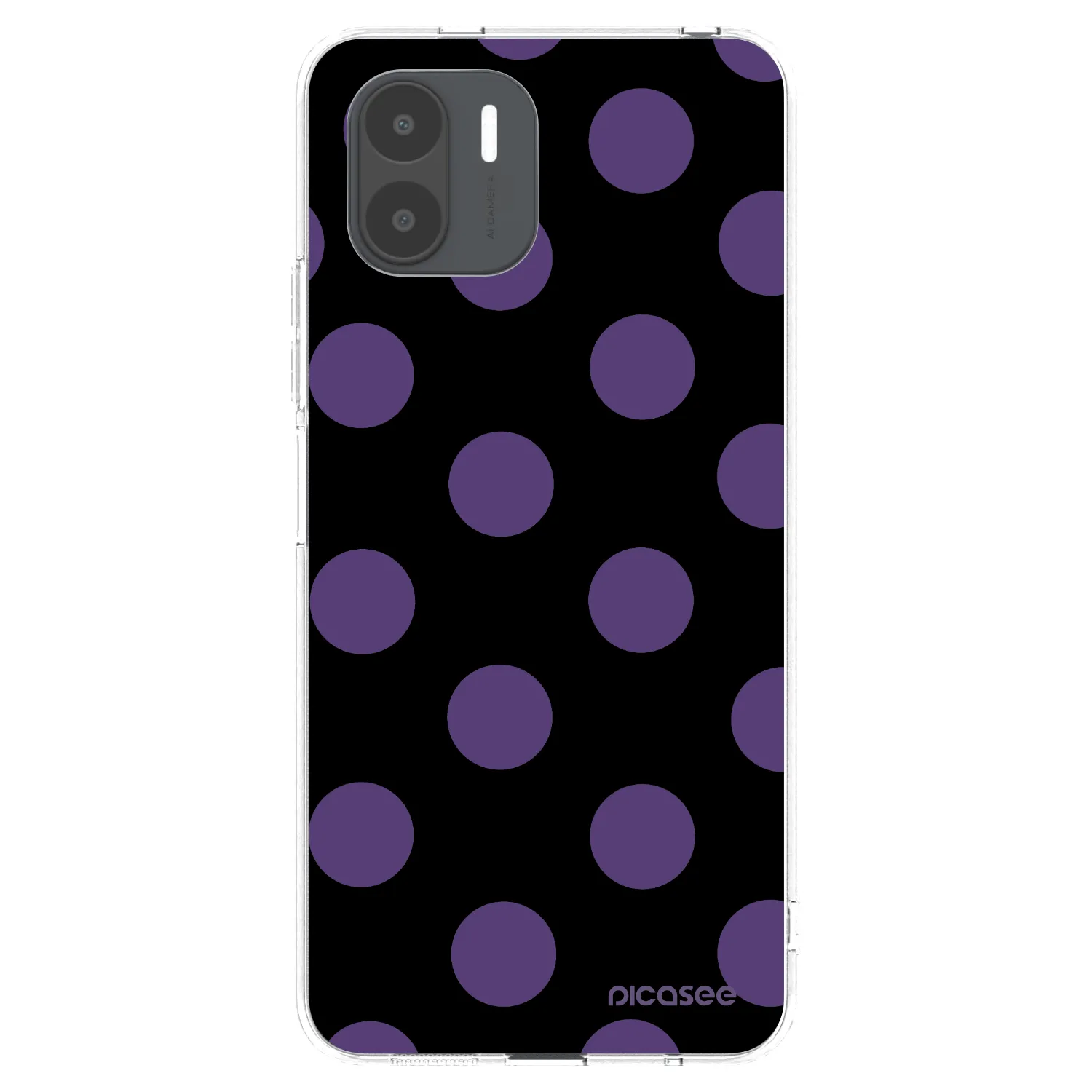 Picasee Xiaomi Redmi A1 Hülle - Transparentes Silikon - Big flickers