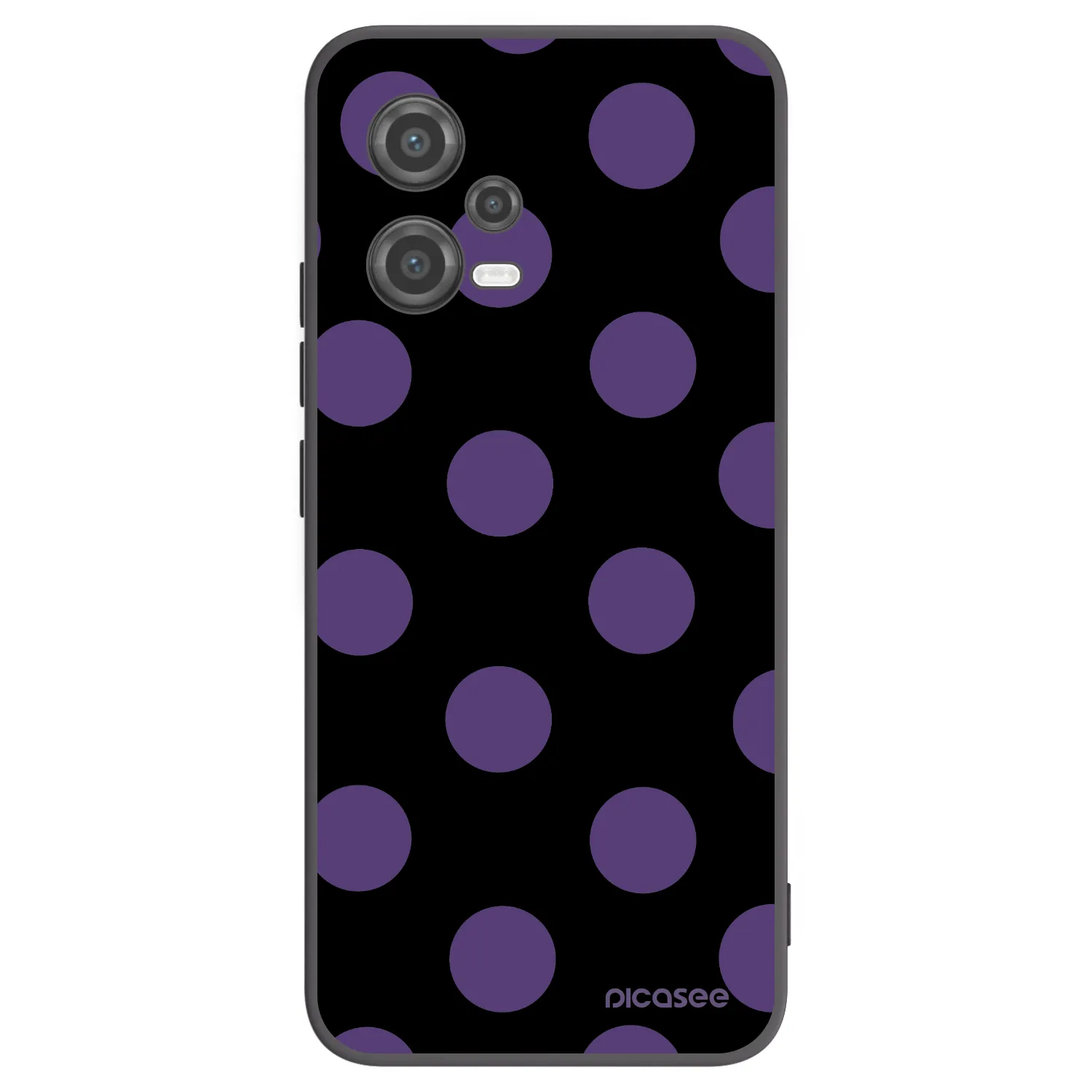 Picasee Xiaomi Poco X5 Hülle - Schwarzes Silikon - Big flickers