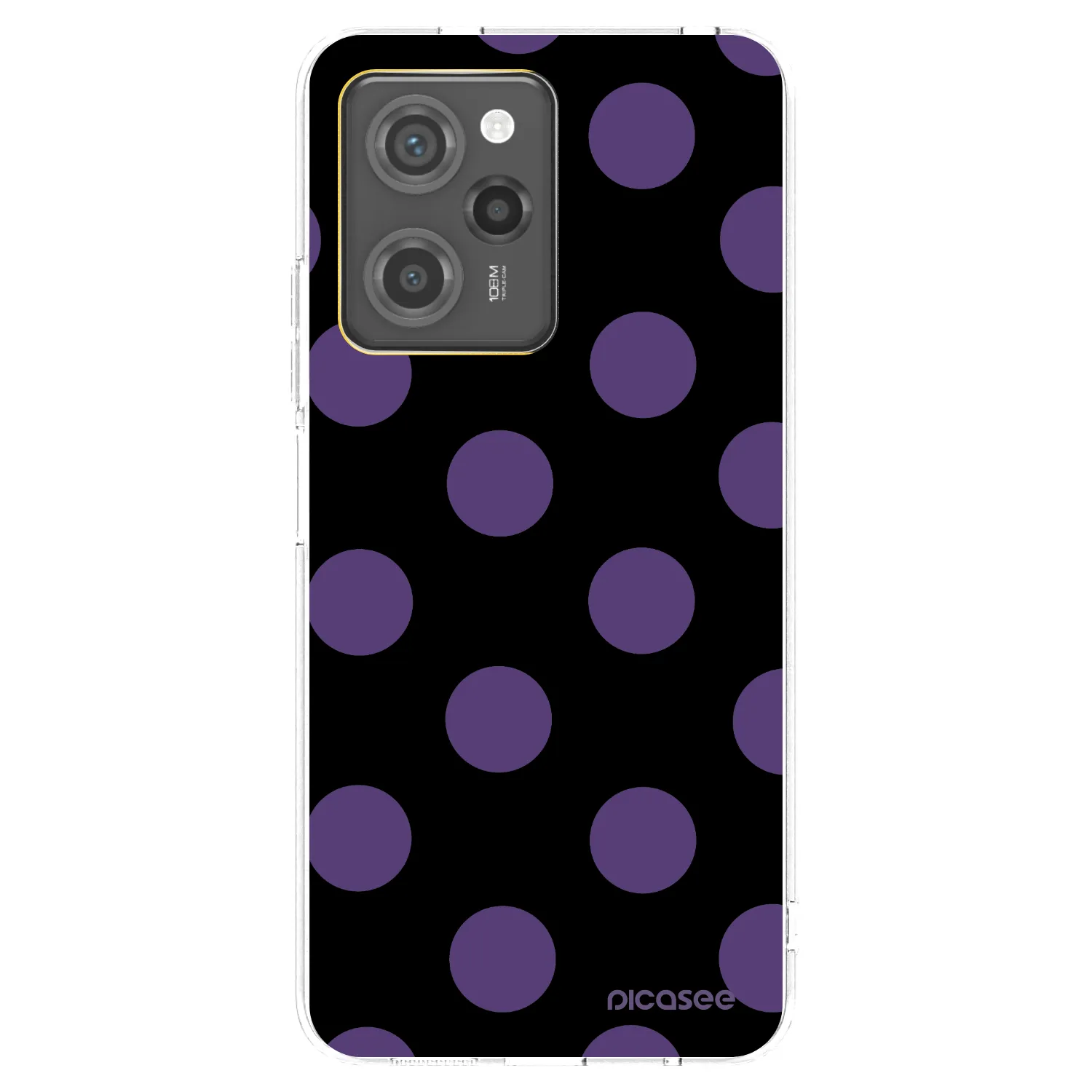 Picasee Xiaomi Poco X5 Pro Hülle - Schwarzes Silikon - Big flickers