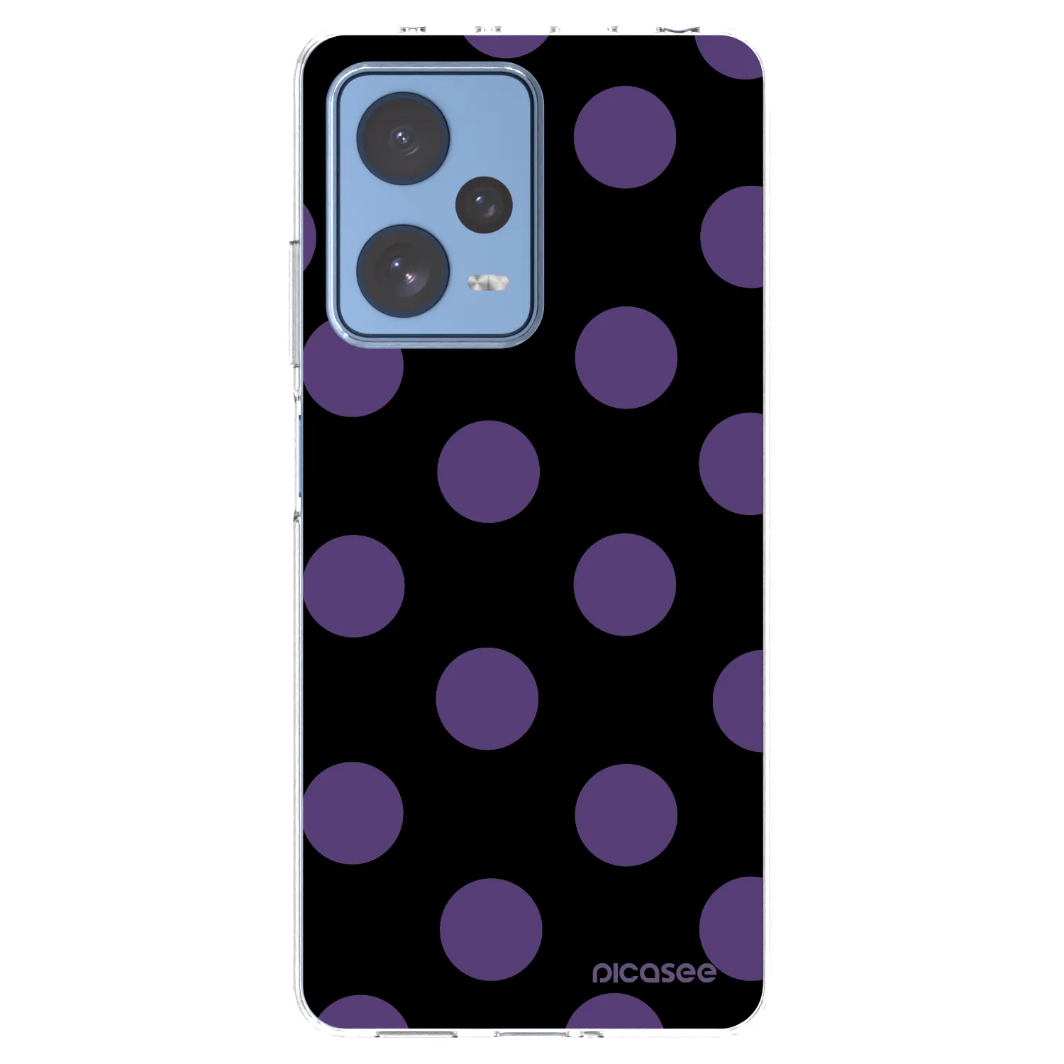 Picasee Xiaomi Redmi Note 12 Pro 5G Hülle - Transparentes Silikon - Big flickers