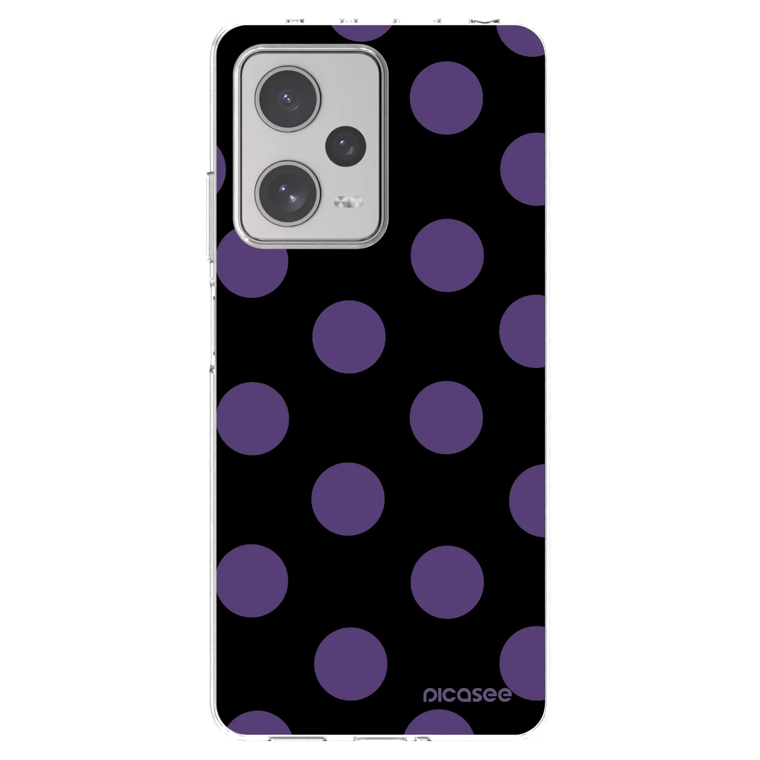 Picasee Xiaomi Redmi Note 12 Pro+ 5G Hülle - Transparentes Silikon - Big flickers