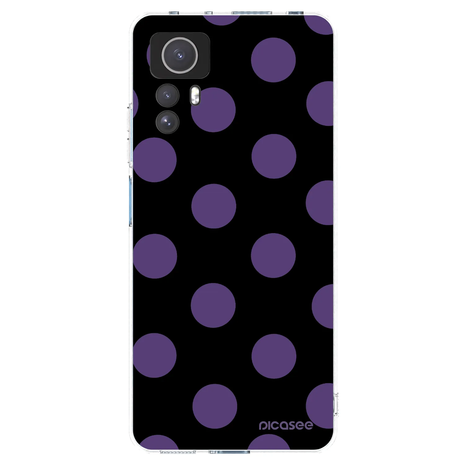 Picasee Xiaomi Redmi Note 12S Hülle - Transparentes Silikon - Big flickers