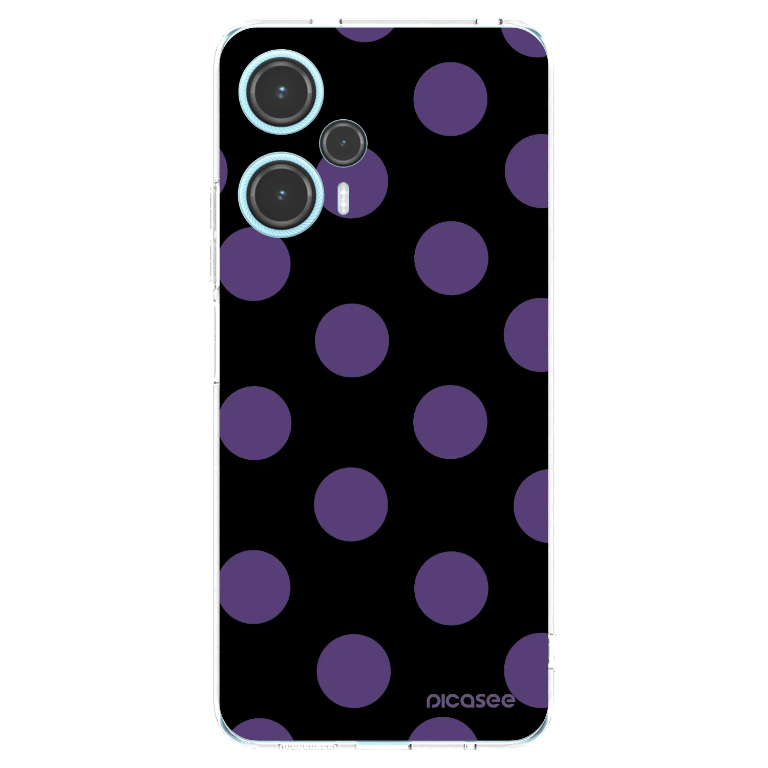 Picasee Xiaomi Poco F5 Hülle - Transparentes Silikon - Big flickers