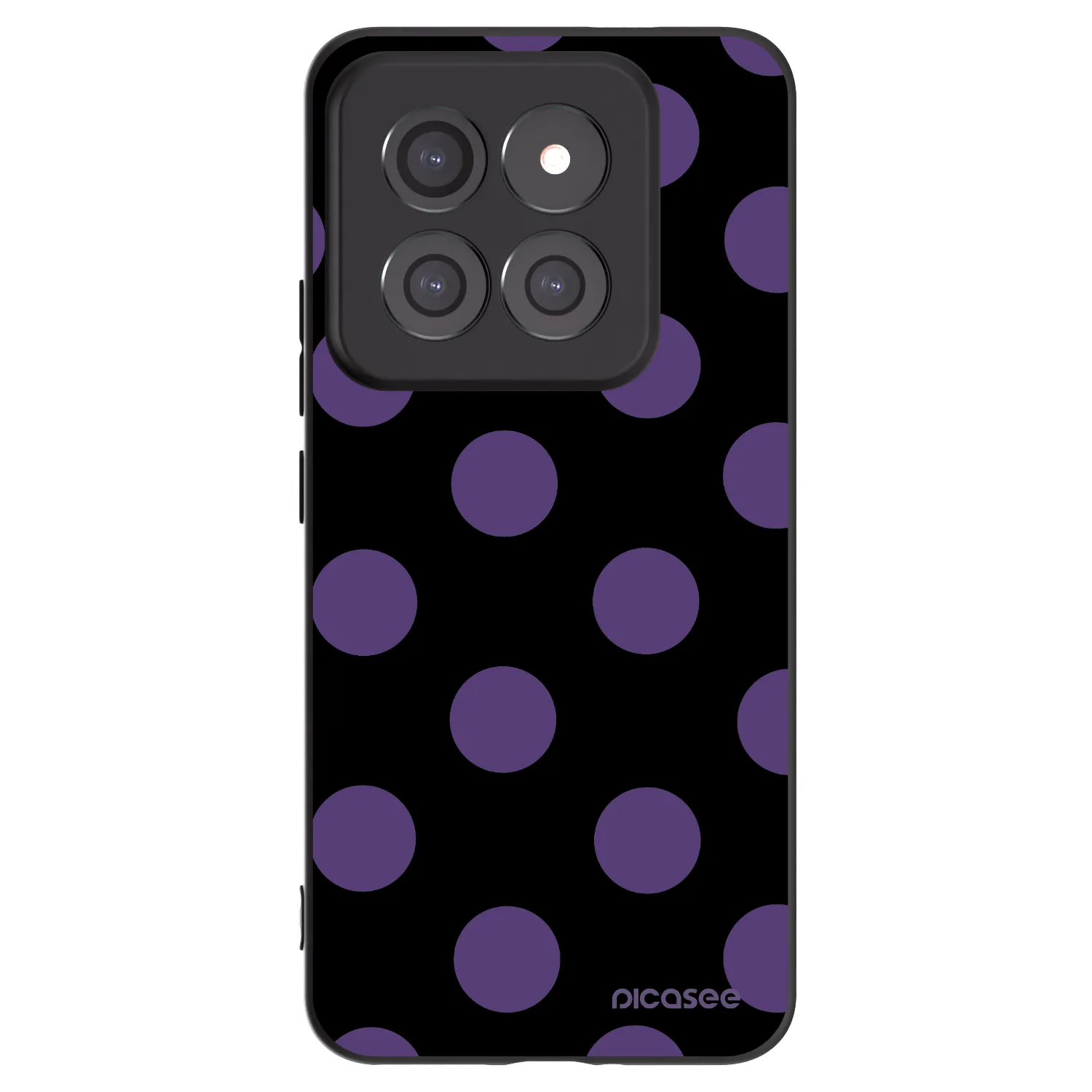 Picasee Xiaomi 14 Pro Hülle - Schwarzes Silikon - Big flickers