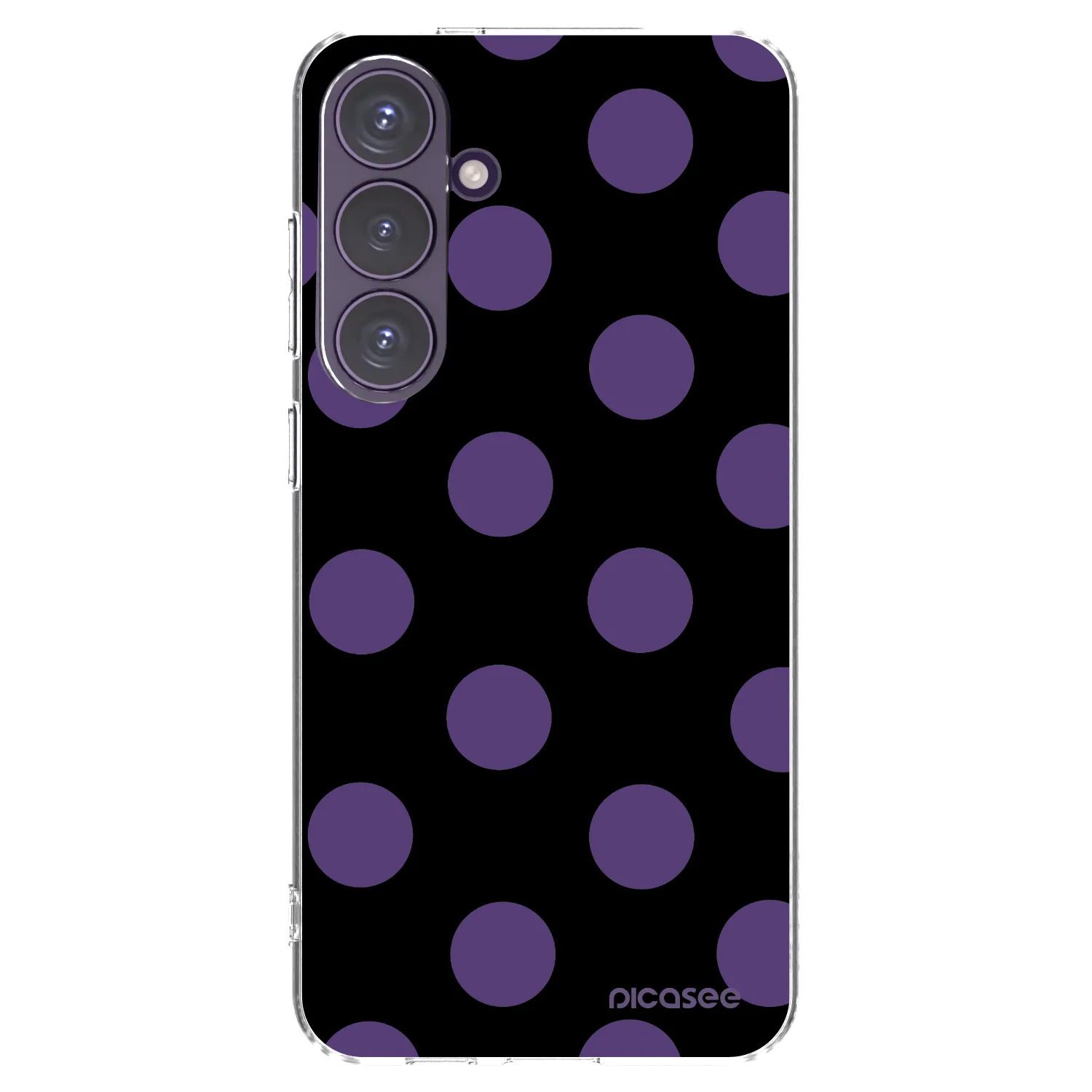 Picasee Samsung Galaxy S24+ S926B 5G Hülle - Transparentes Silikon - Big flickers