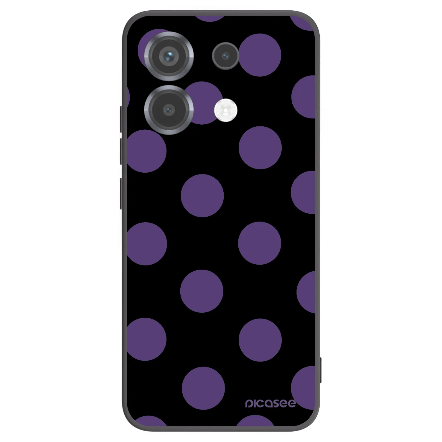 Picasee Xiaomi Poco X6 Hülle - Schwarzes Silikon - Big flickers