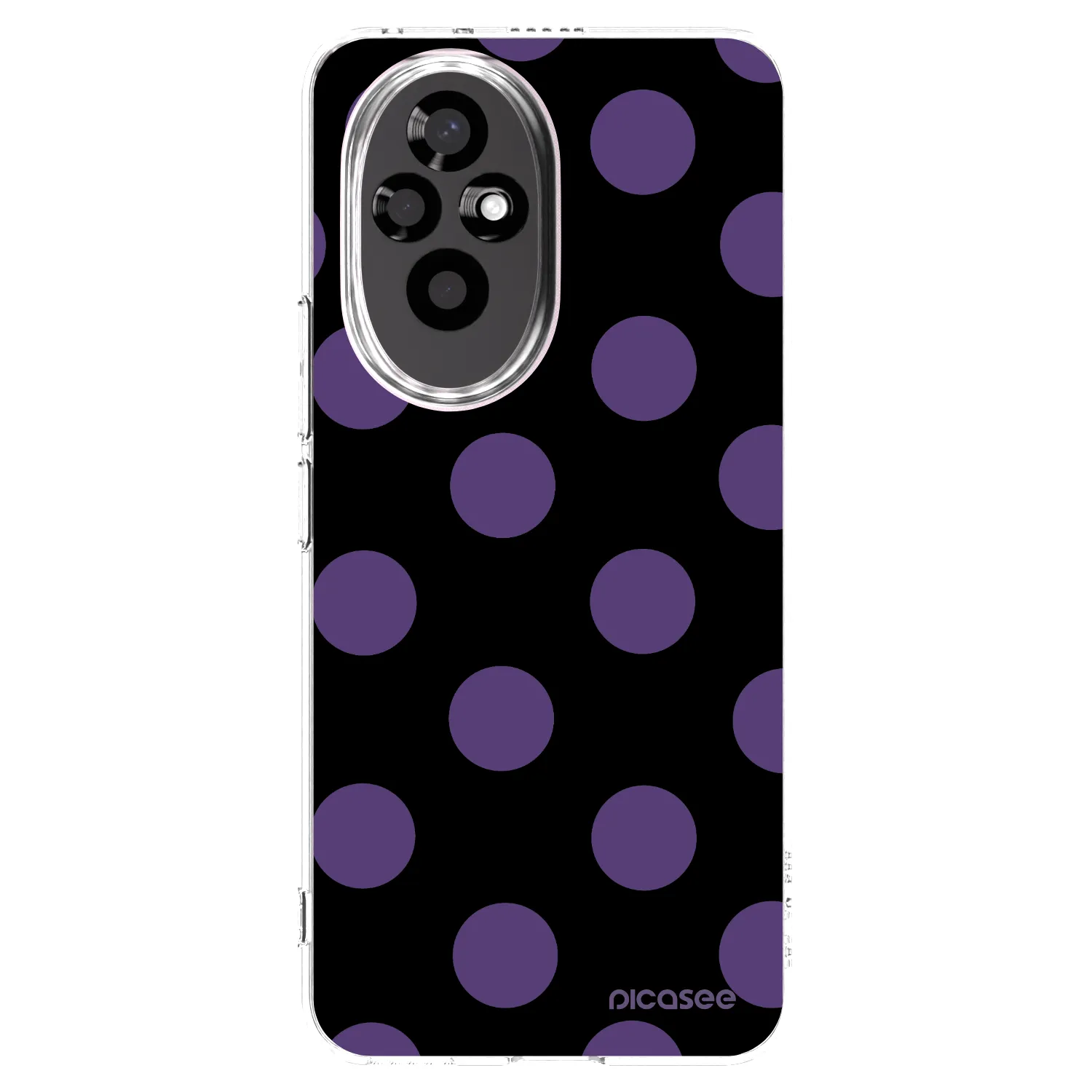 Picasee Honor 200 Pro 5G Hülle - Transparentes Silikon - Big flickers