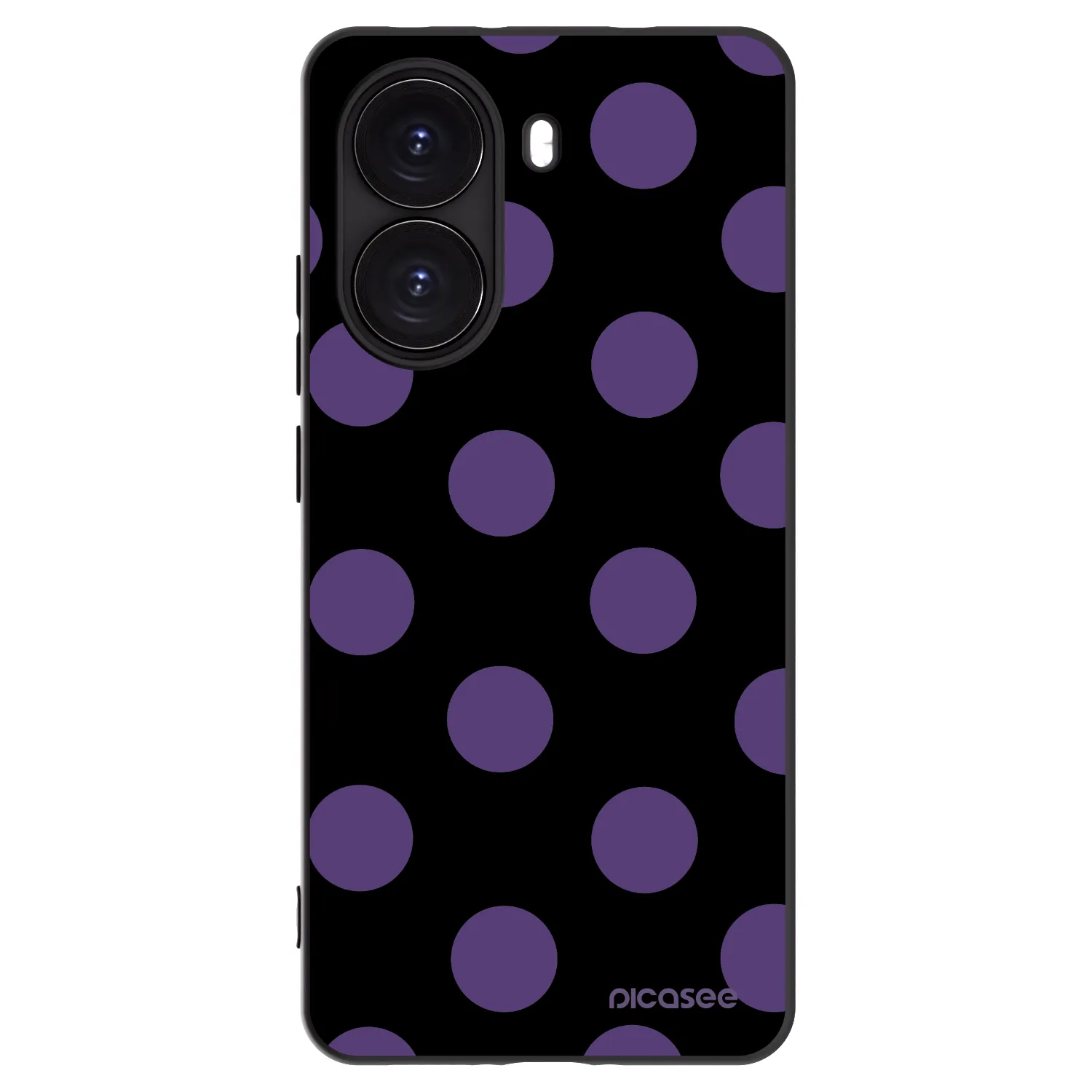 Picasee Xiaomi Poco X7 Pro 5G Hülle - Schwarzes Silikon - Big flickers