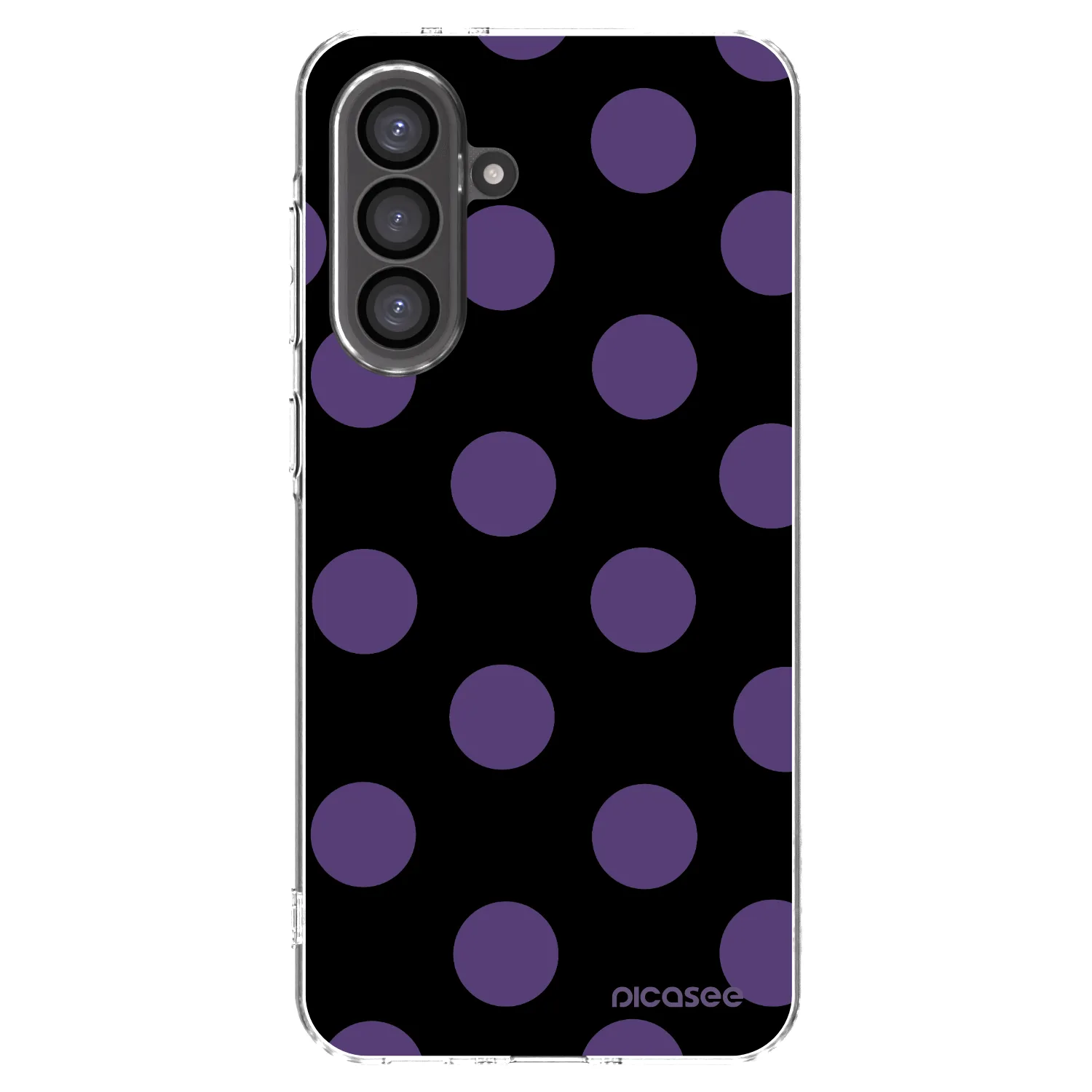 Picasee Samsung Galaxy A56 5G A566B Hülle - Transparentes Silikon - Big flickers