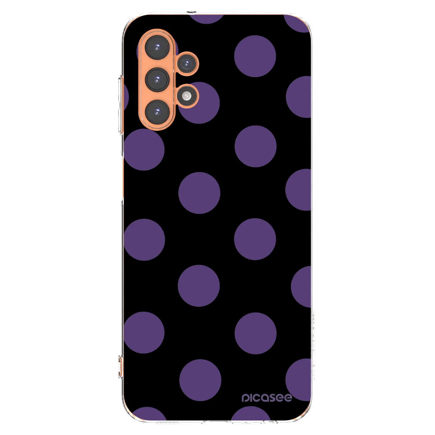 Picasee Samsung Galaxy A13 5G Hülle - Transparentes Silikon - Big flickers