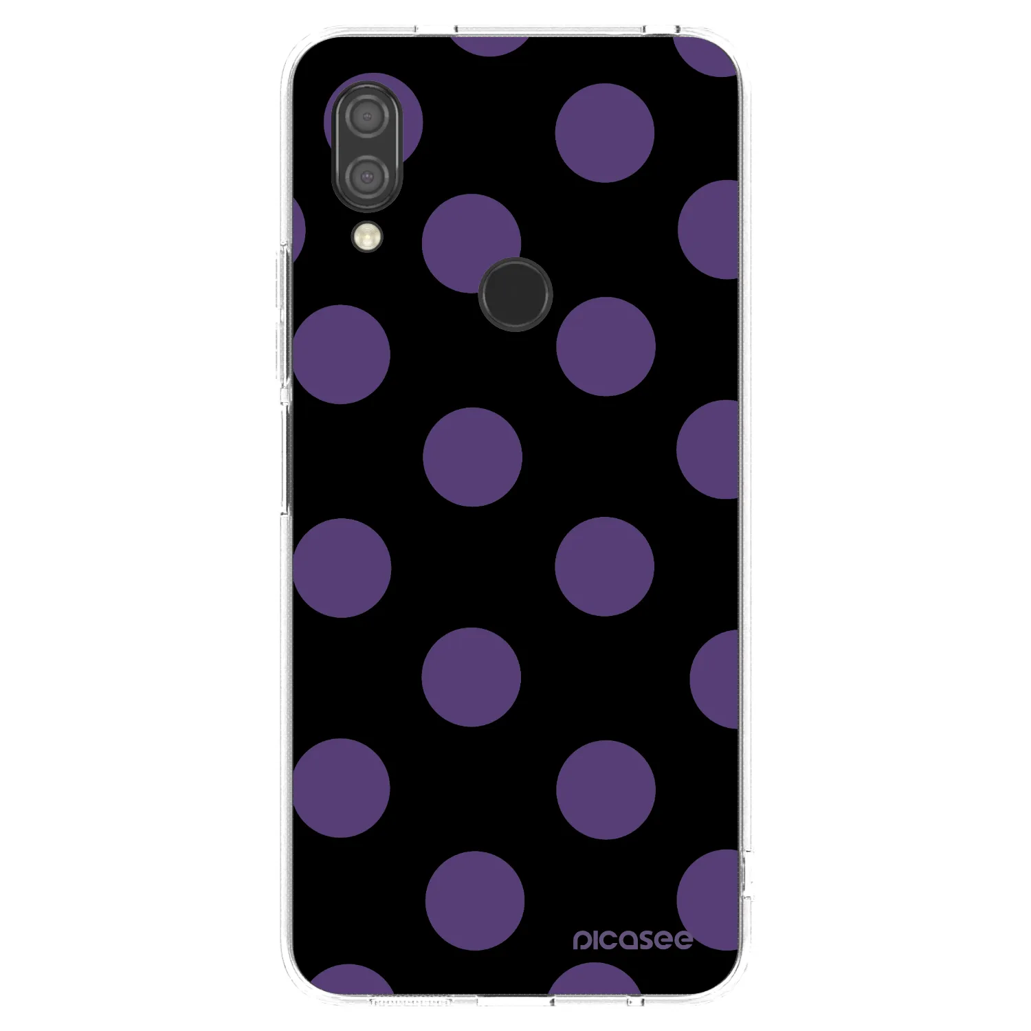 Picasee Xiaomi Redmi 7 Hülle - Transparentes Silikon - Big flickers
