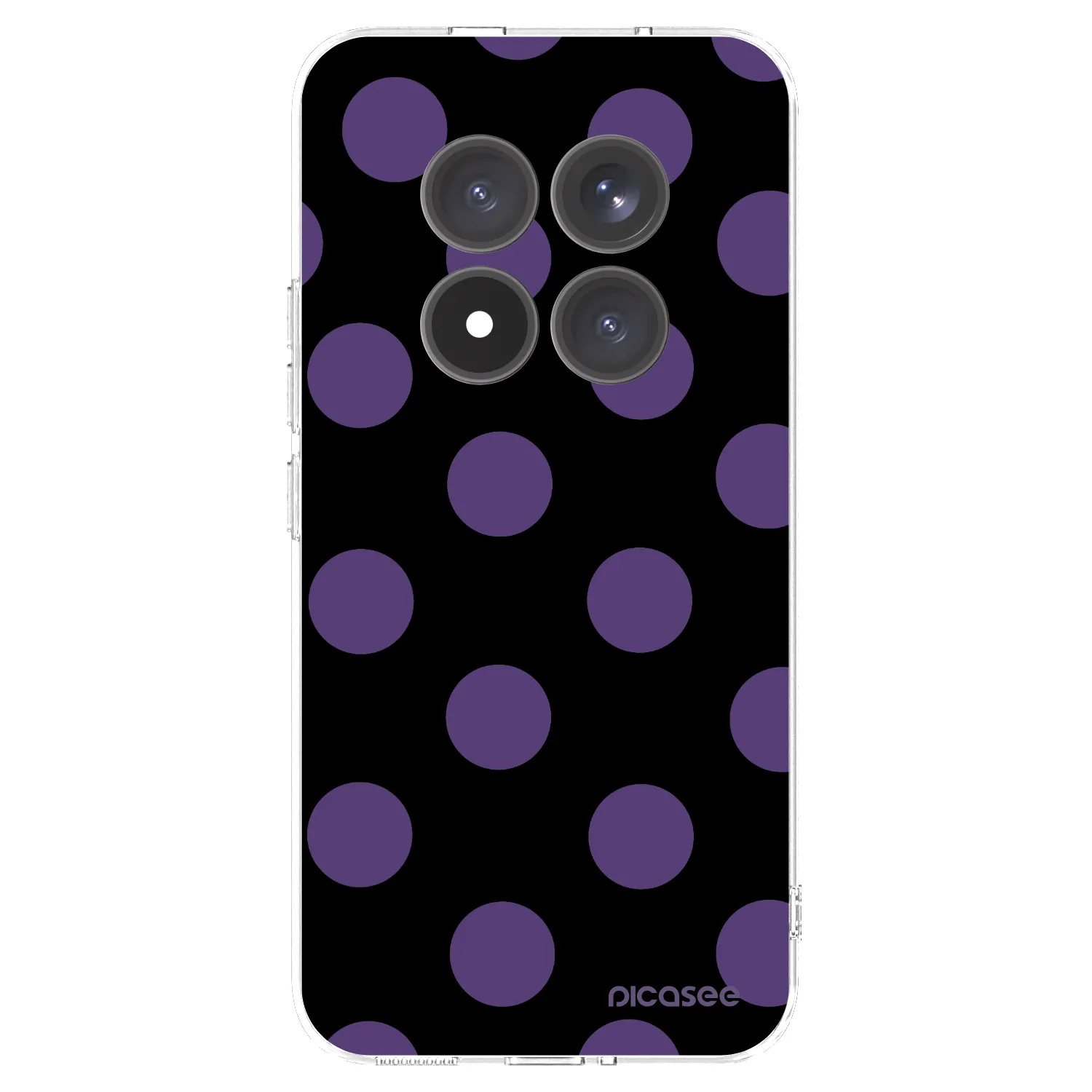 Picasee Xiaomi Redmi Note 15 Pro+ Hülle - Transparentes Silikon - Big flickers