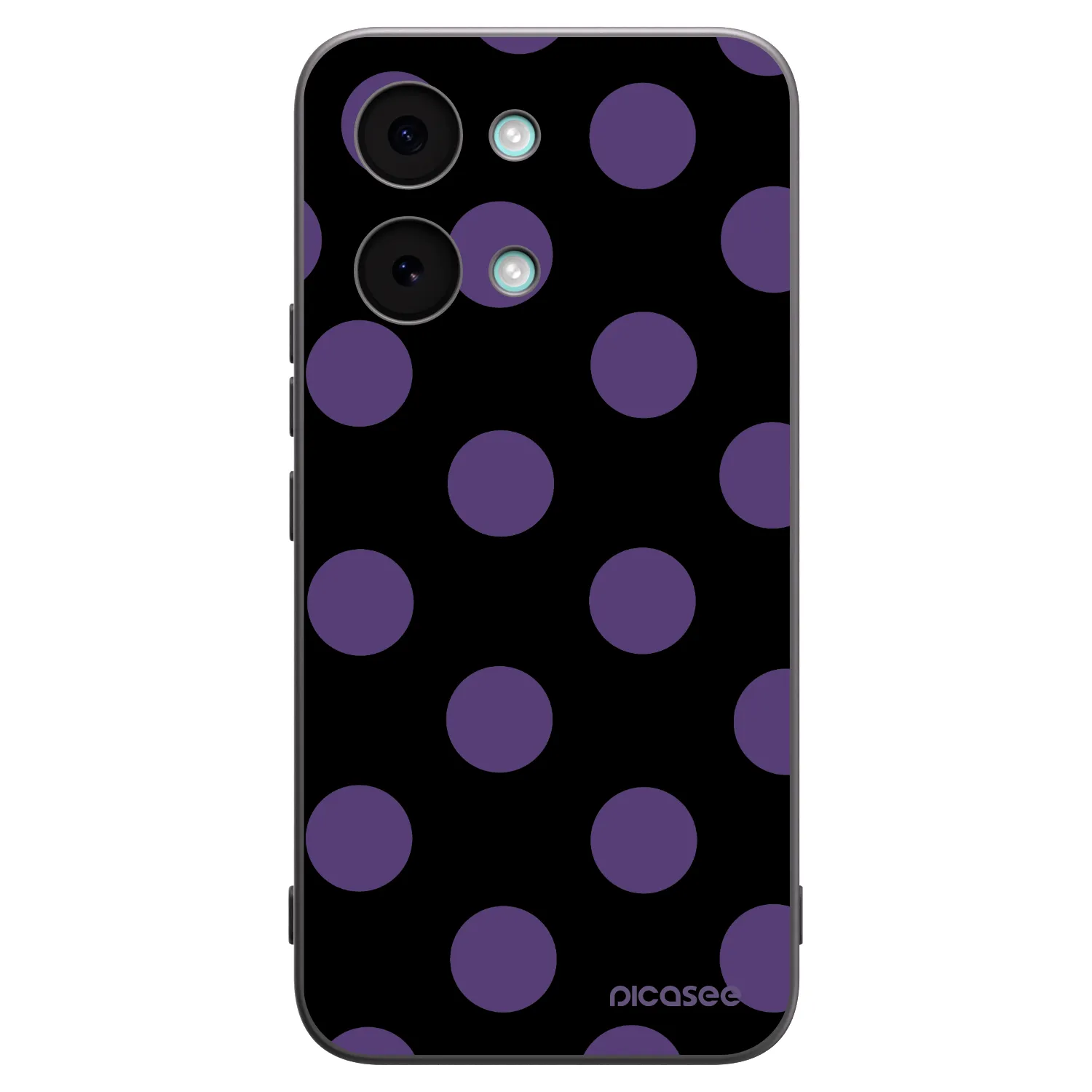 Picasee Xiaomi Poco X8 Pro Max Hülle - Schwarzes Silikon - Big flickers