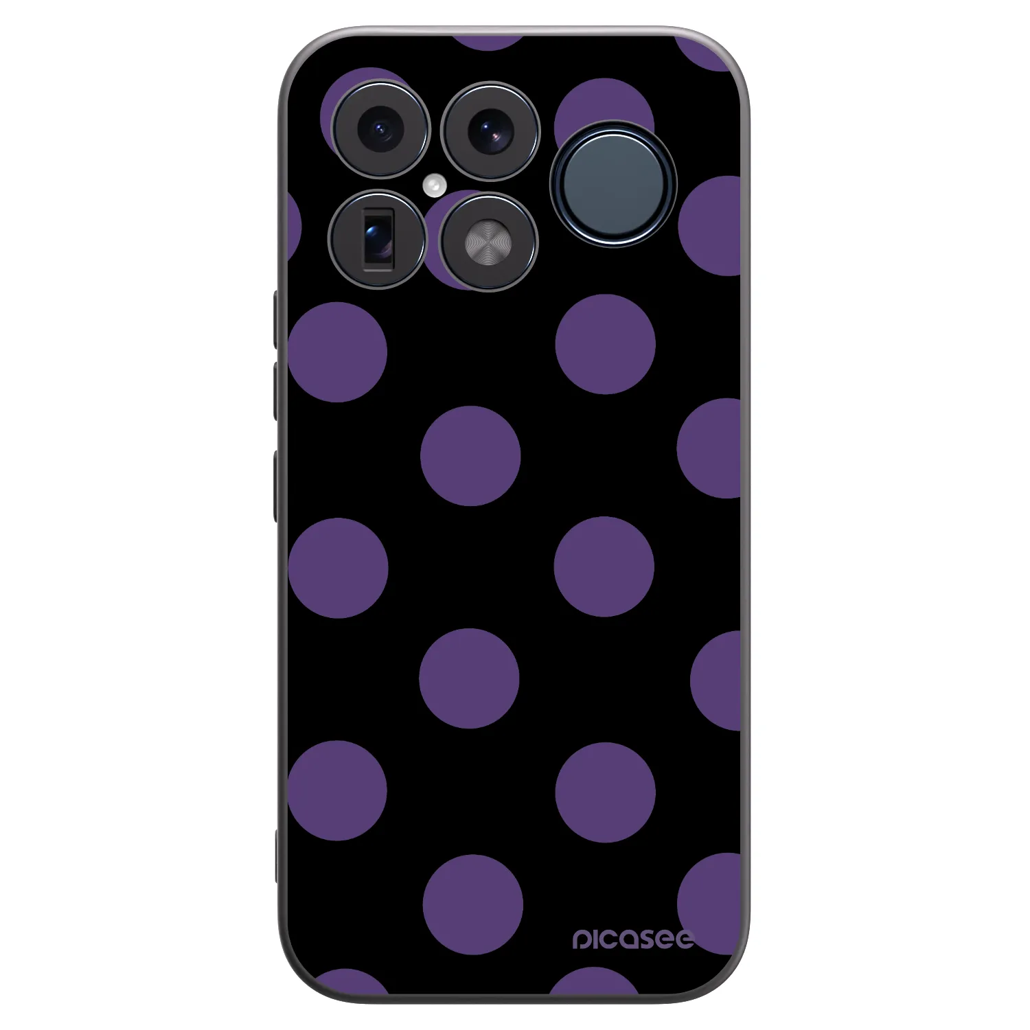 Picasee Xiaomi Poco F8 Ultra Hülle - Schwarzes Silikon - Big flickers