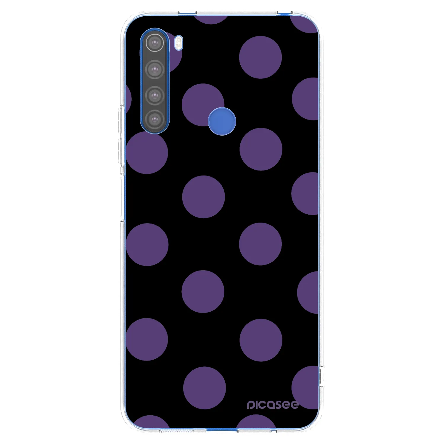 Picasee Xiaomi Redmi Note 8T Hülle - Transparentes Silikon - Big flickers