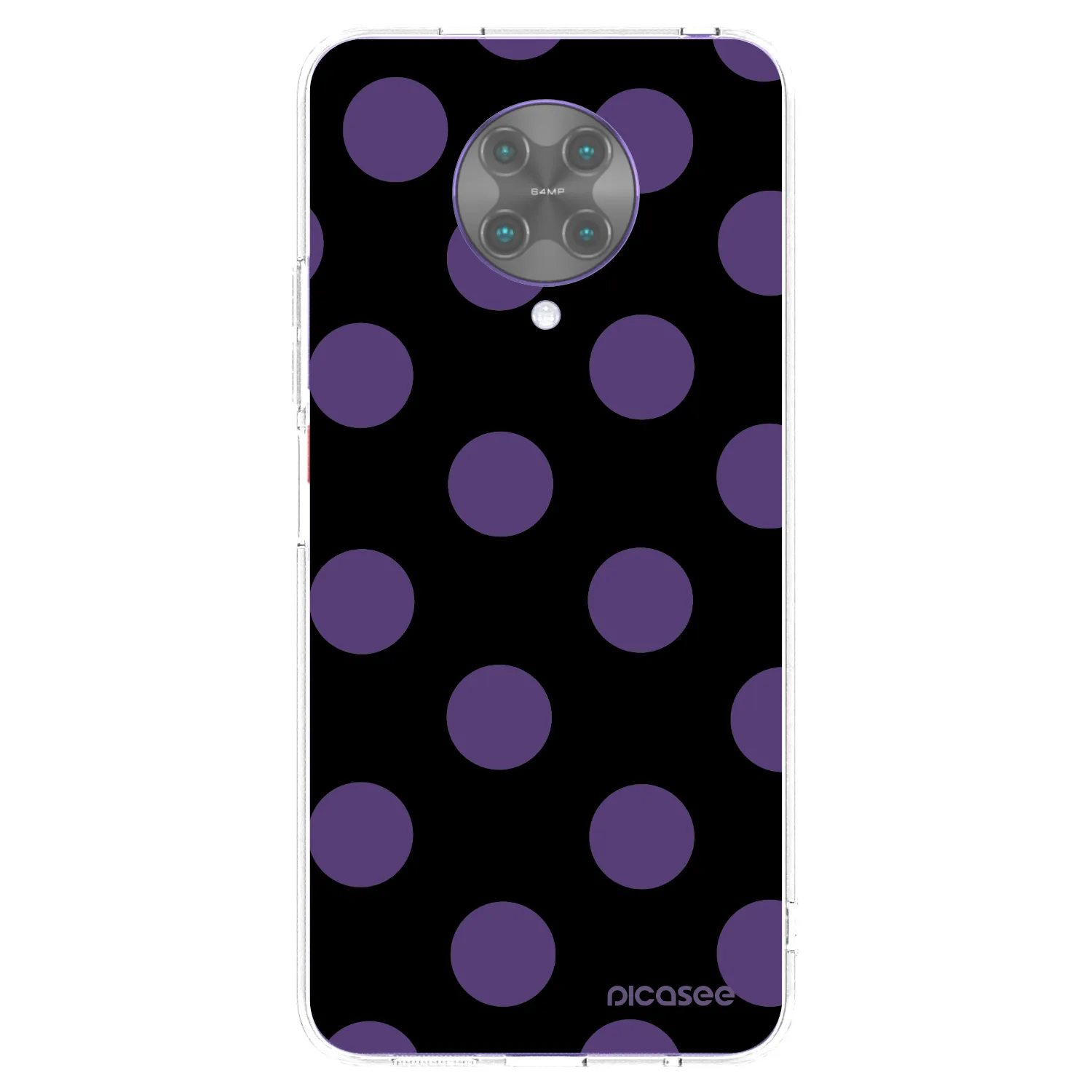 Picasee Xiaomi Poco F2 Pro Hülle - Transparentes Silikon - Big flickers