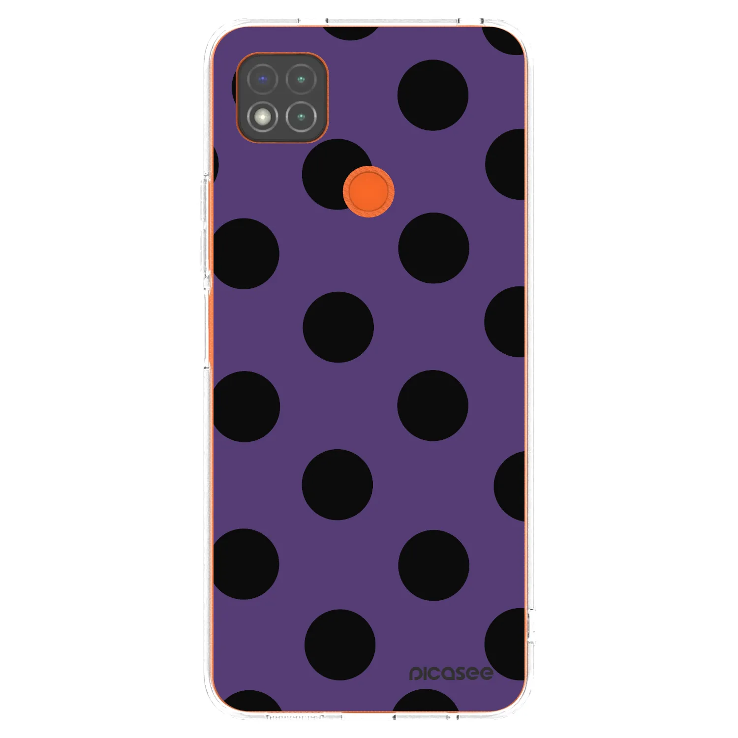 Picasee Xiaomi Redmi 9C Hülle - Transparentes Silikon - Big flickers 2