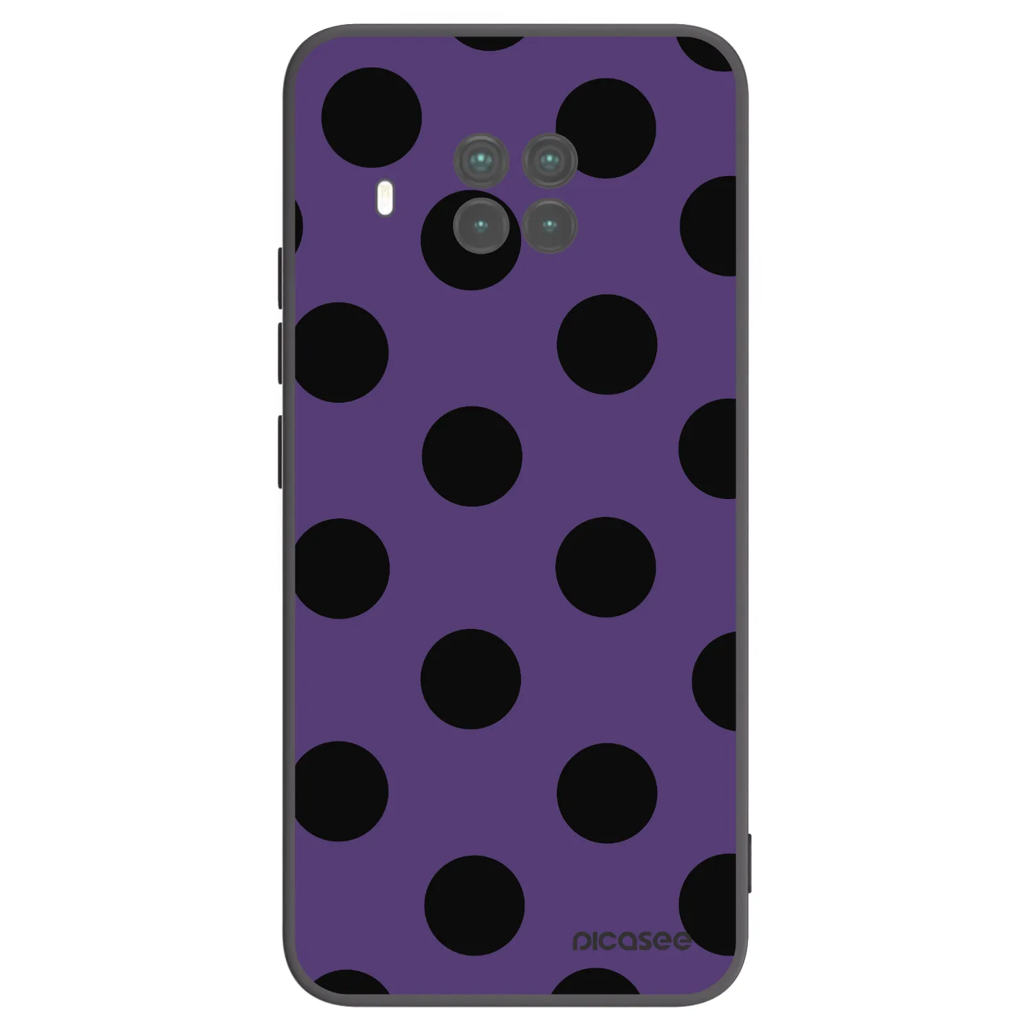 Picasee Xiaomi Mi 10T Lite Hülle - Schwarzes Silikon - Big flickers 2