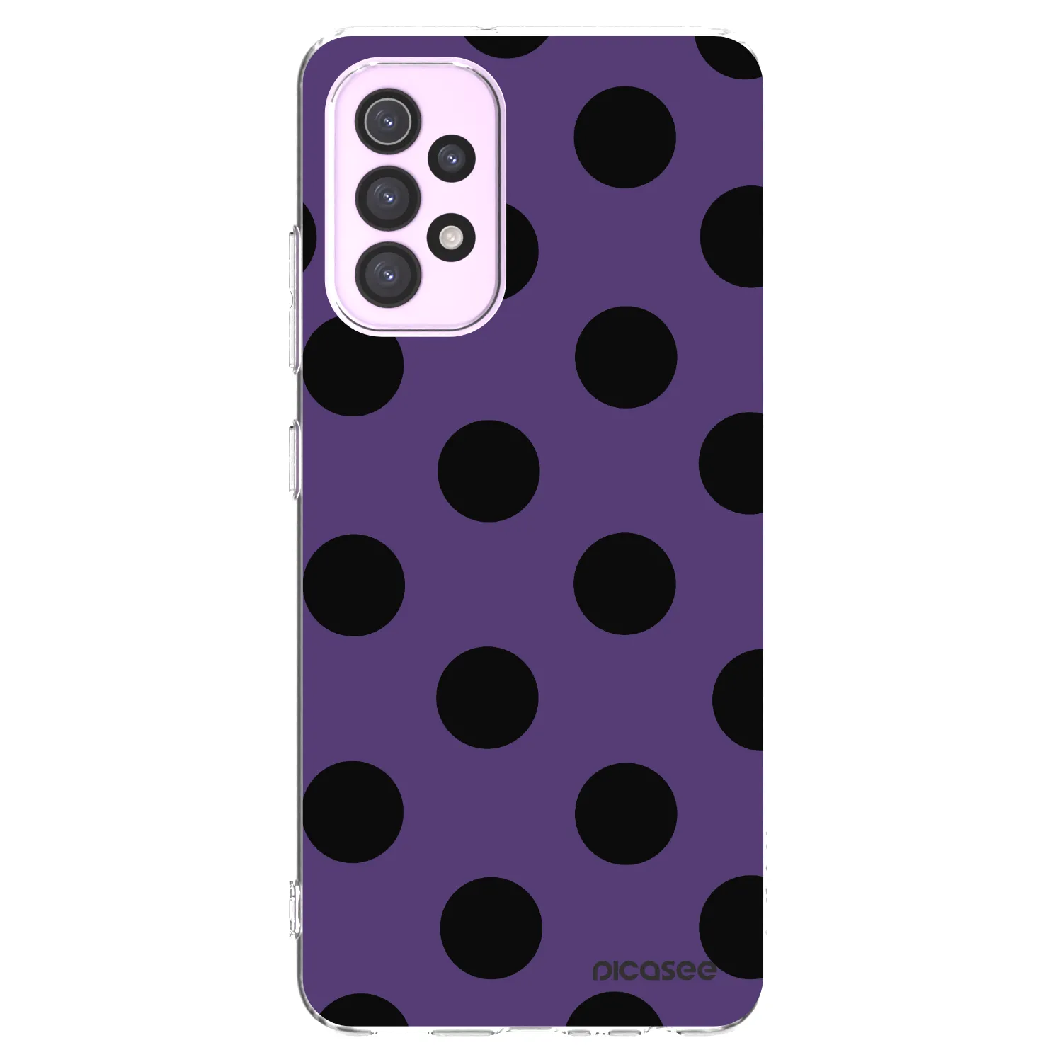 Picasee Samsung Galaxy A32 5G A326B Hülle - Transparentes Silikon - Big flickers 2