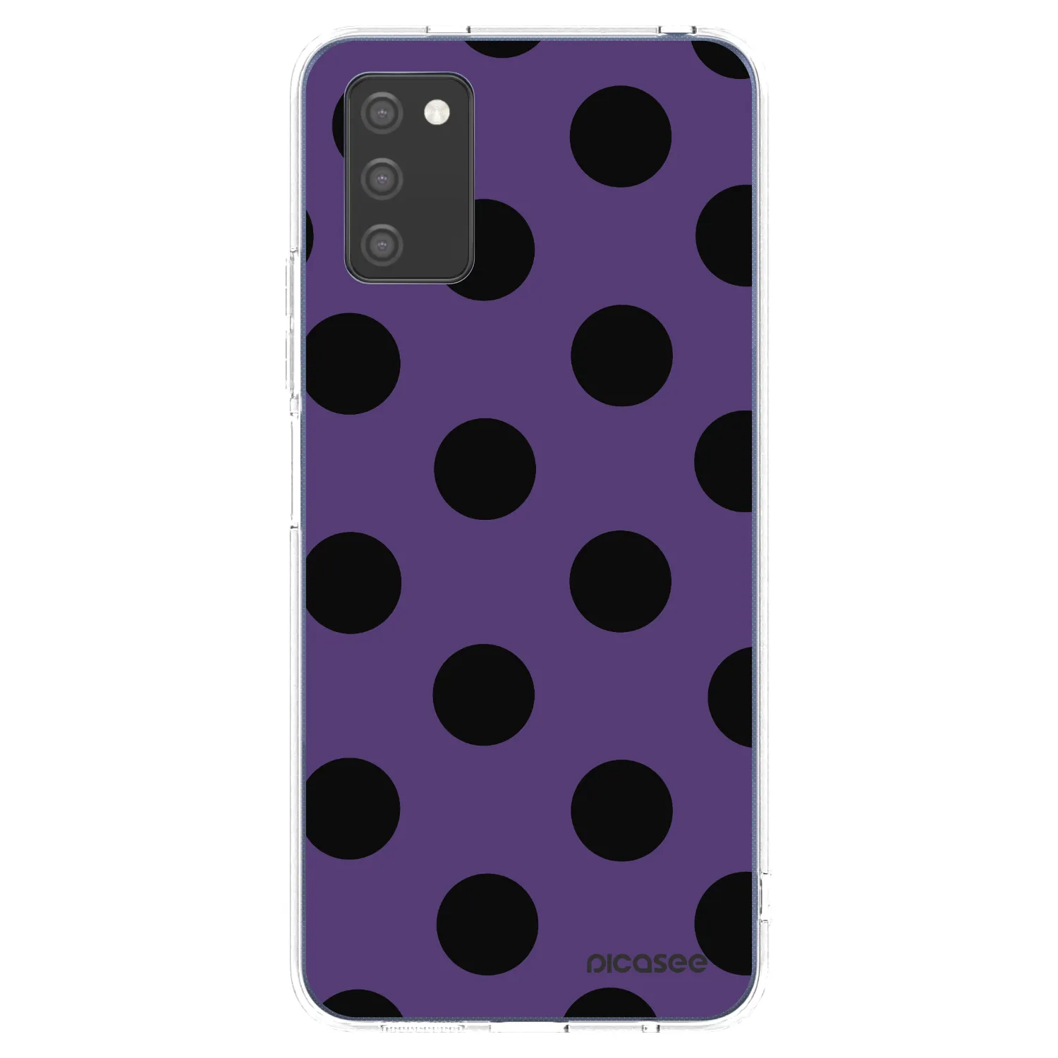 Picasee Samsung Galaxy A02s A025G Hülle - Transparentes Silikon - Big flickers 2