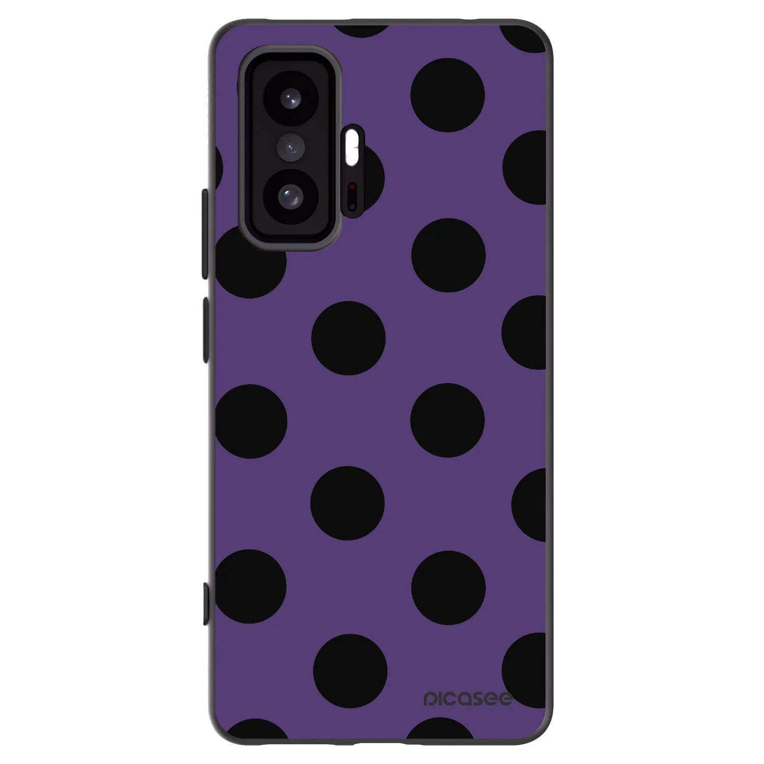 Picasee Xiaomi 11T Pro Hülle - Schwarzes Silikon - Big flickers 2