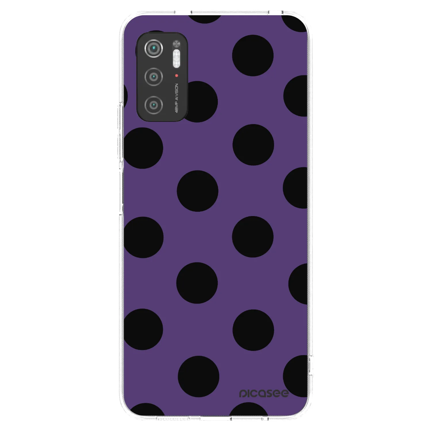 Picasee Xiaomi Poco M3 Pro 5G Hülle - Transparentes Silikon - Big flickers 2