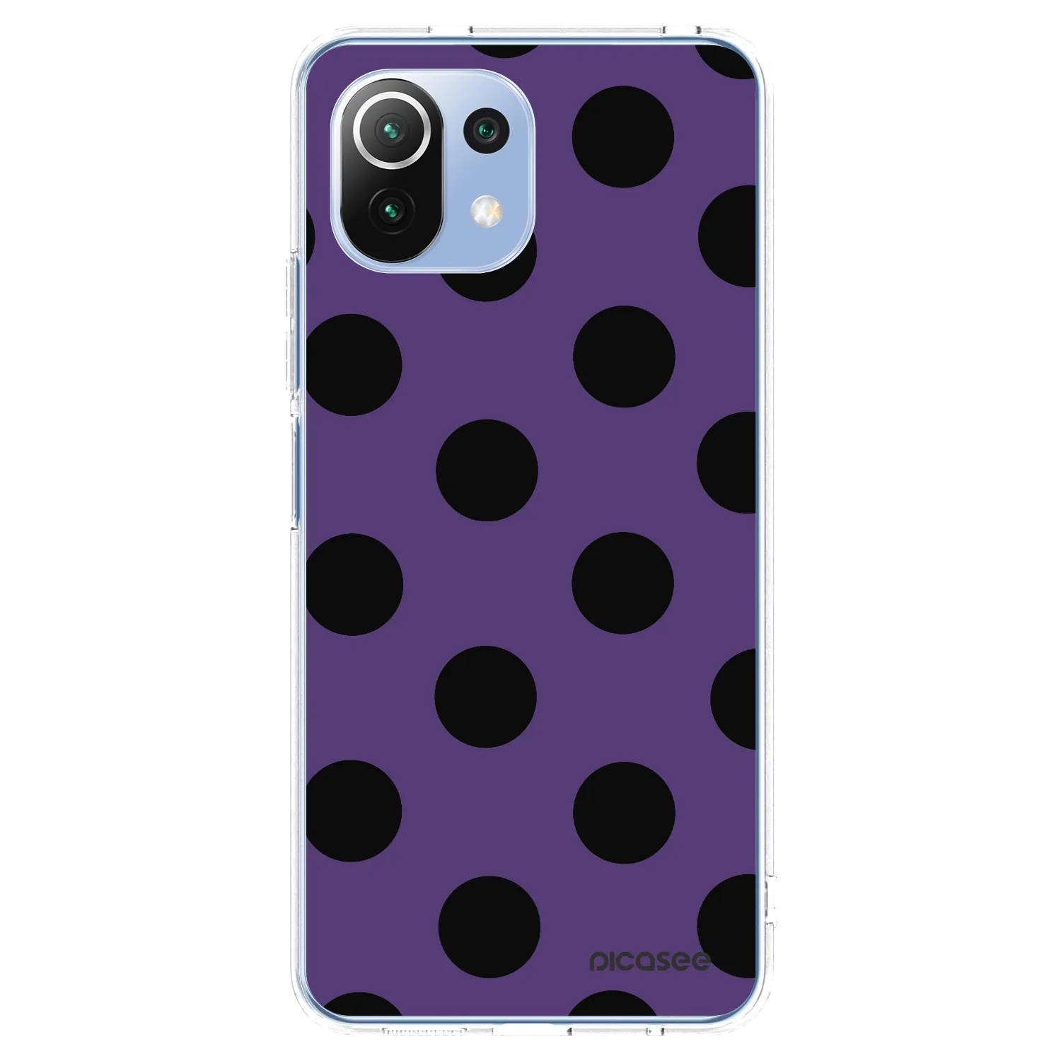 Picasee Xiaomi 11 Lite 5G NE Hülle - Transparentes Silikon - Big flickers 2