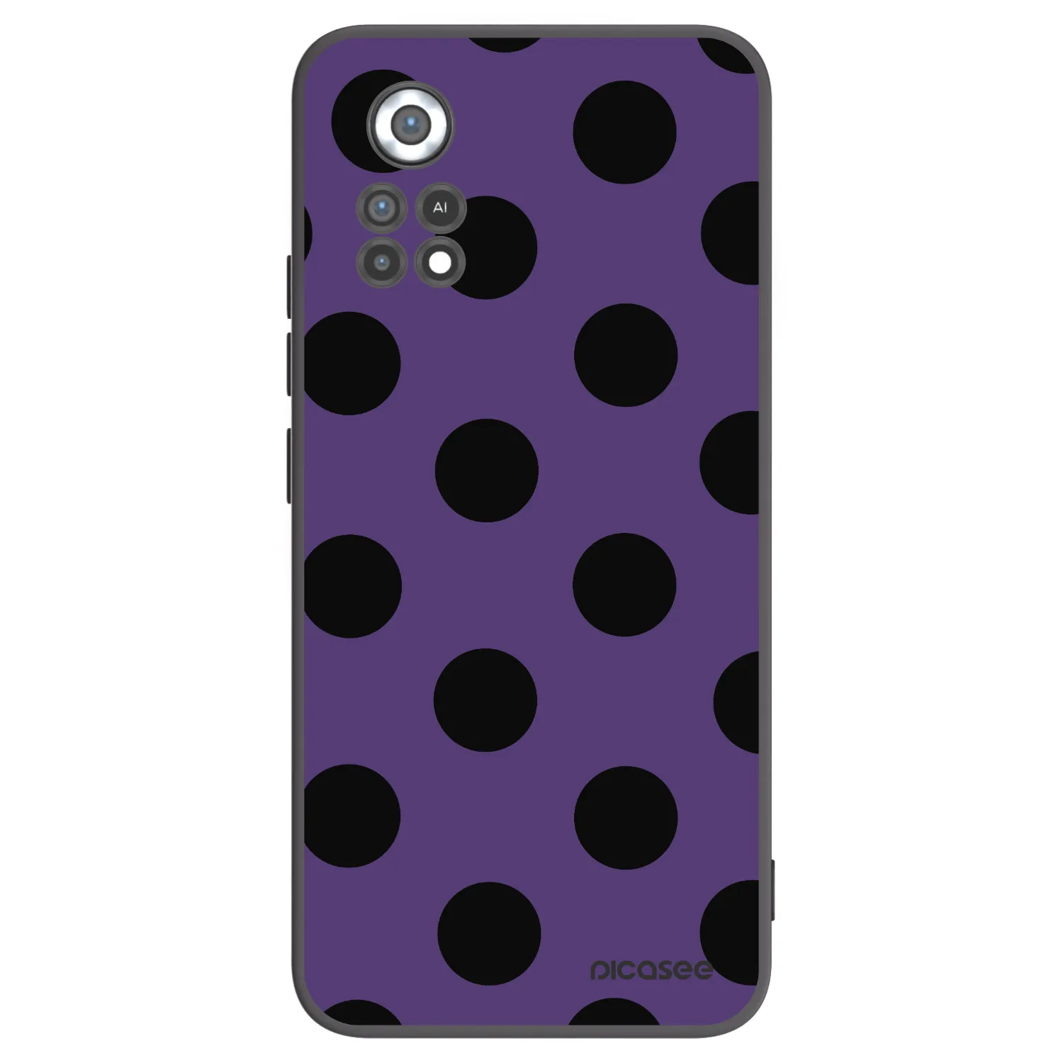Picasee Xiaomi Poco X4 Pro 5G Hülle - Schwarzes Silikon - Big flickers 2