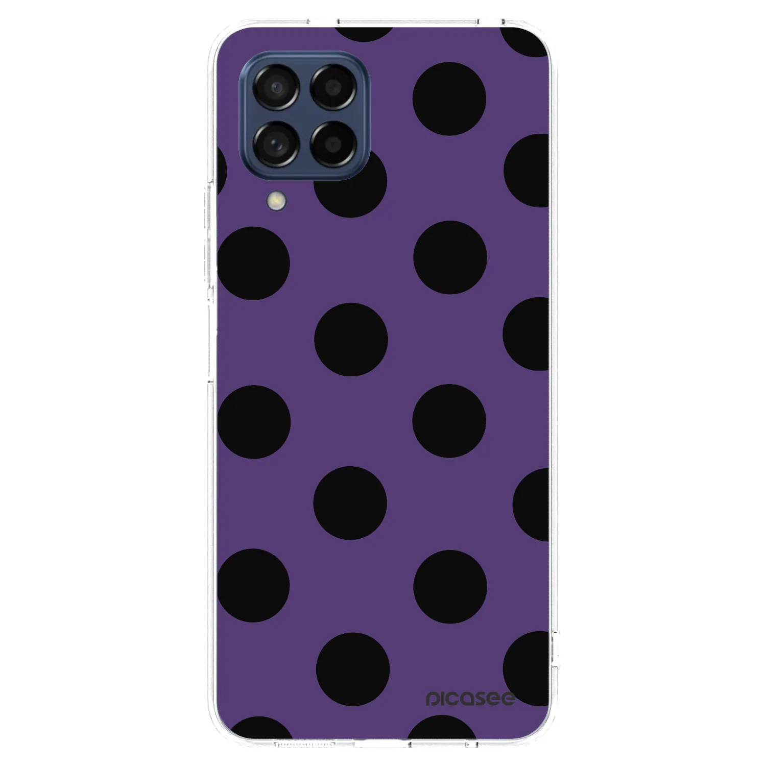 Picasee Samsung Galaxy M53 5G Hülle - Transparentes Silikon - Big flickers 2