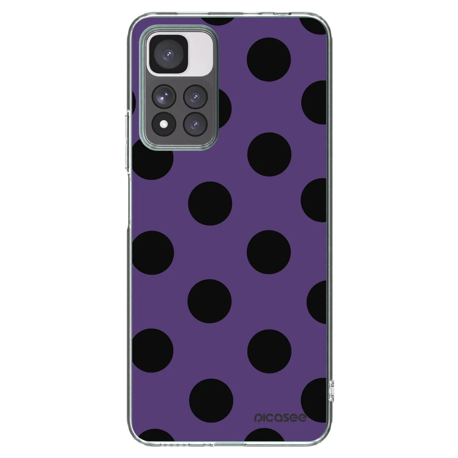 Picasee Xiaomi Redmi Note 11 Pro+ 5G Hülle - Transparentes Silikon - Big flickers 2