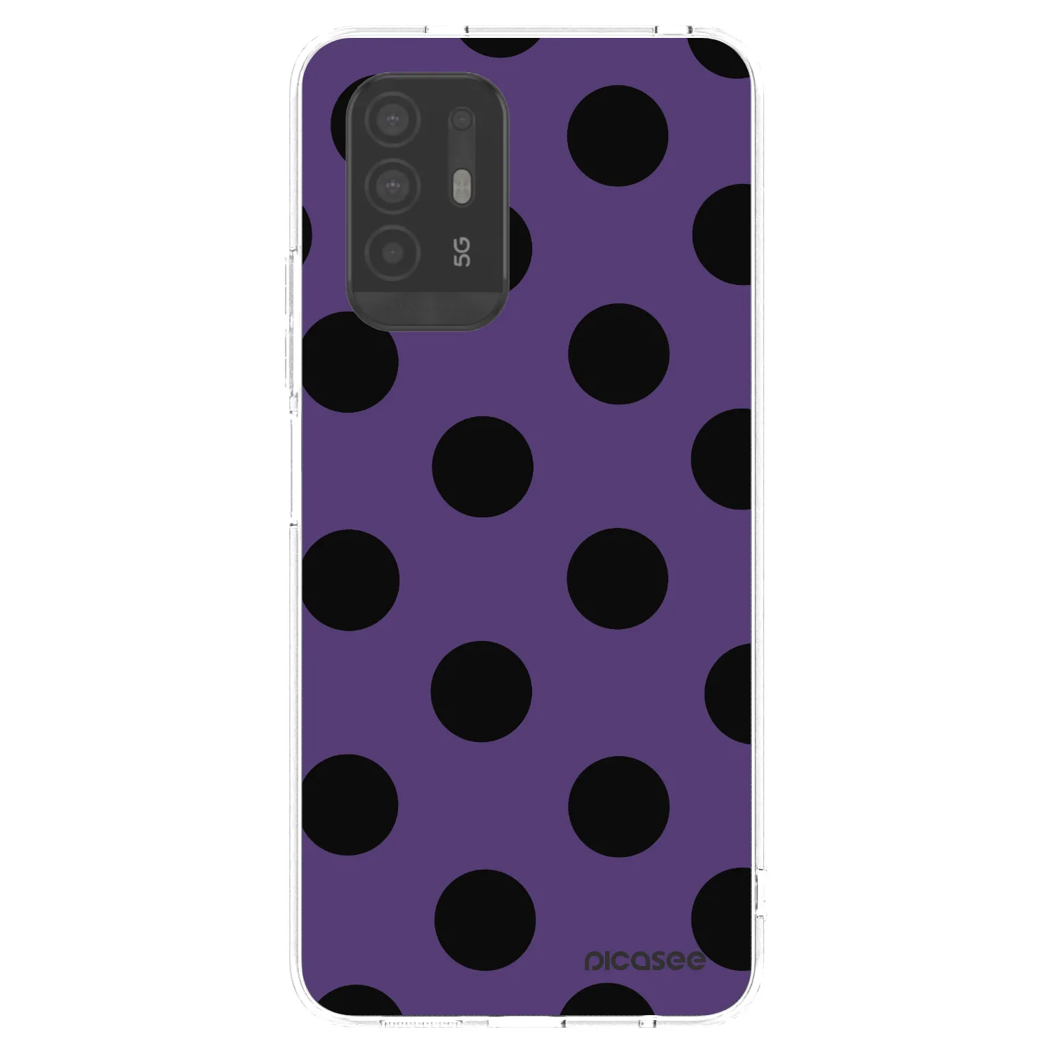 Picasee OPPO A94 5G Hülle - Transparentes Silikon - Big flickers 2