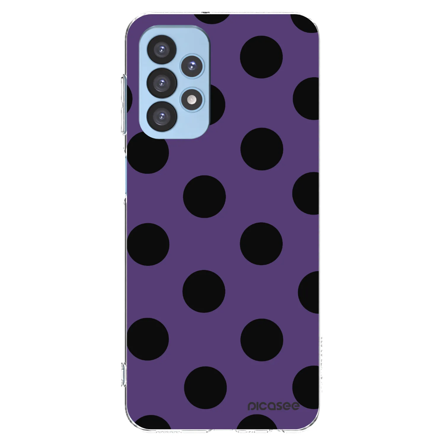 Picasee Samsung Galaxy A23 A235F 4G Hülle - Transparentes Silikon - Big flickers 2
