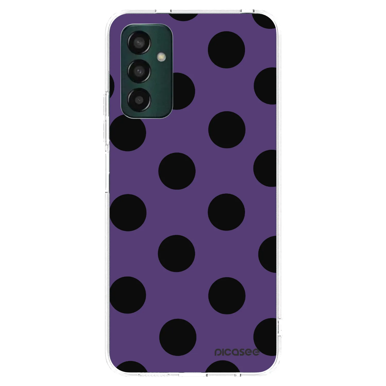 Picasee Samsung Galaxy M23 5G Hülle - Transparentes Silikon - Big flickers 2