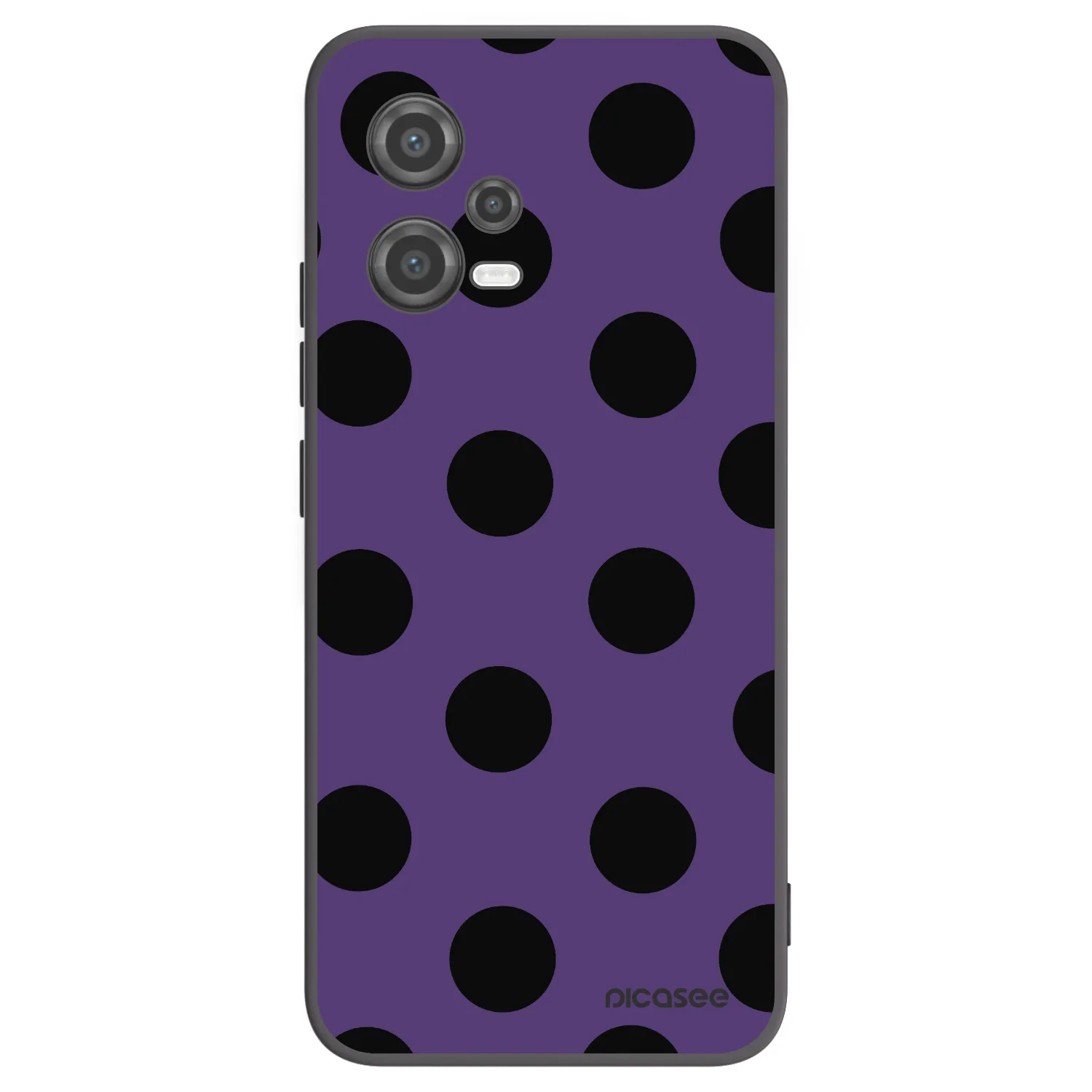 Picasee Xiaomi Poco X5 Hülle - Schwarzes Silikon - Big flickers 2