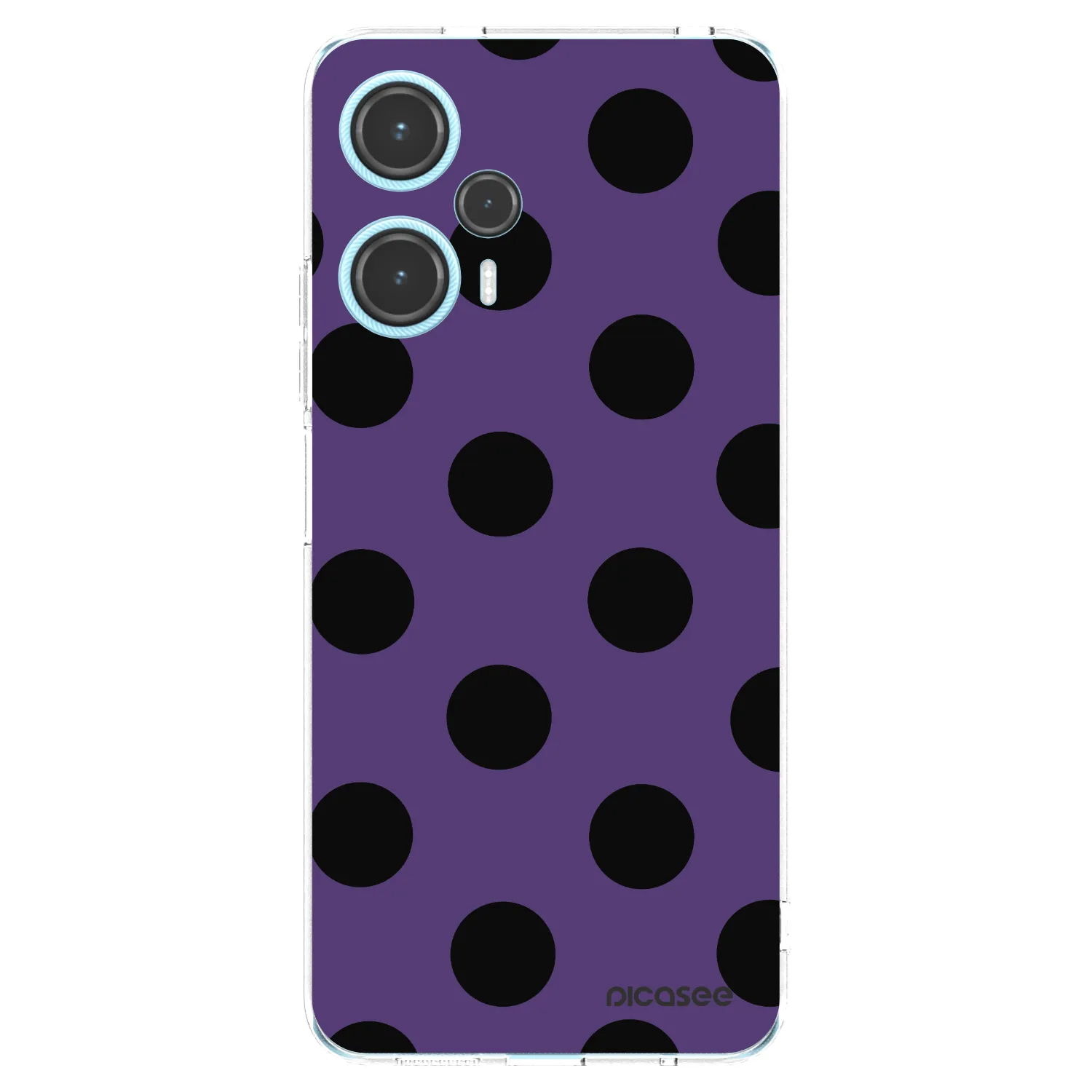 Picasee Xiaomi Poco F5 Hülle - Transparentes Silikon - Big flickers 2